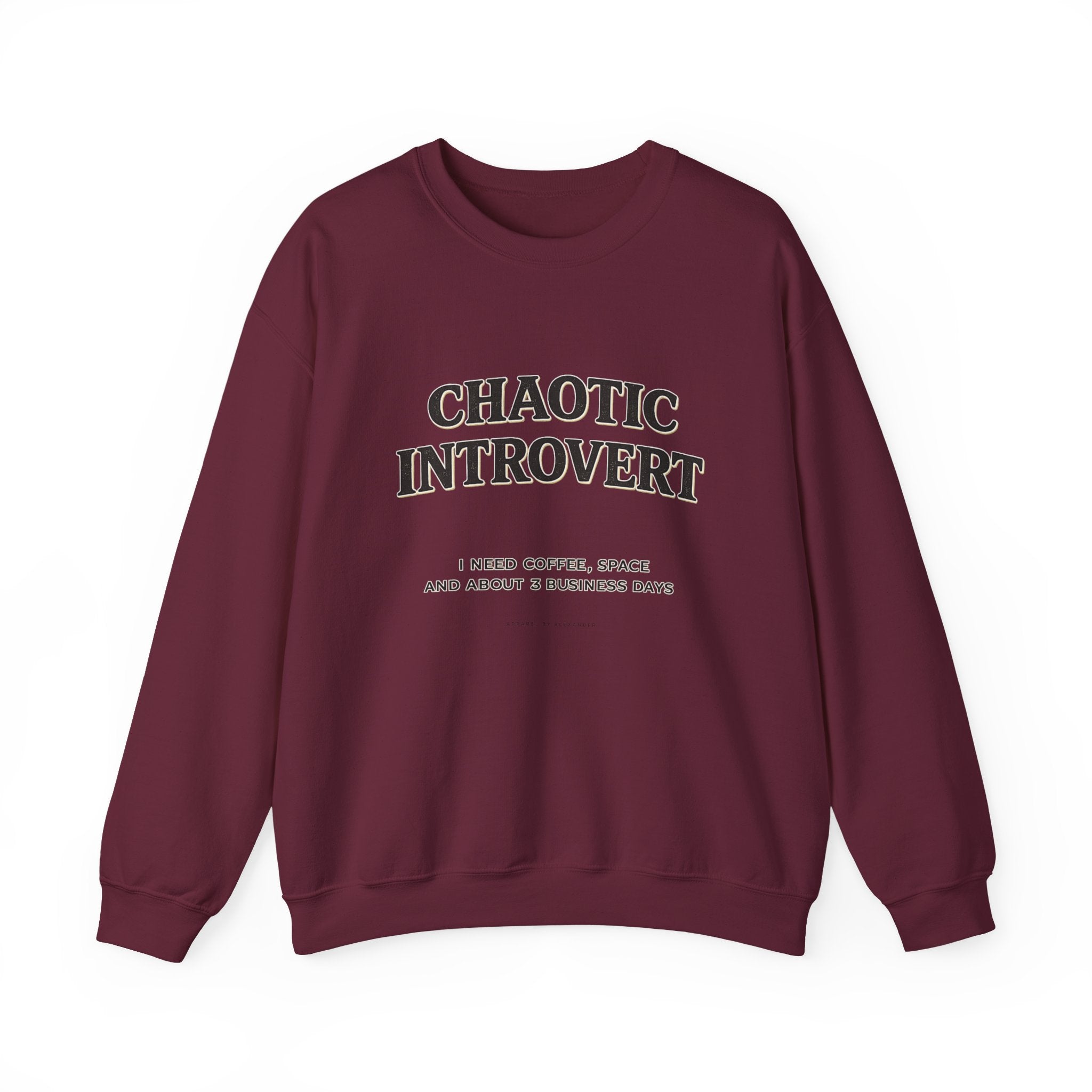 Soft Chaos - Chaotic Introvert Sweatshirt — Crewneck