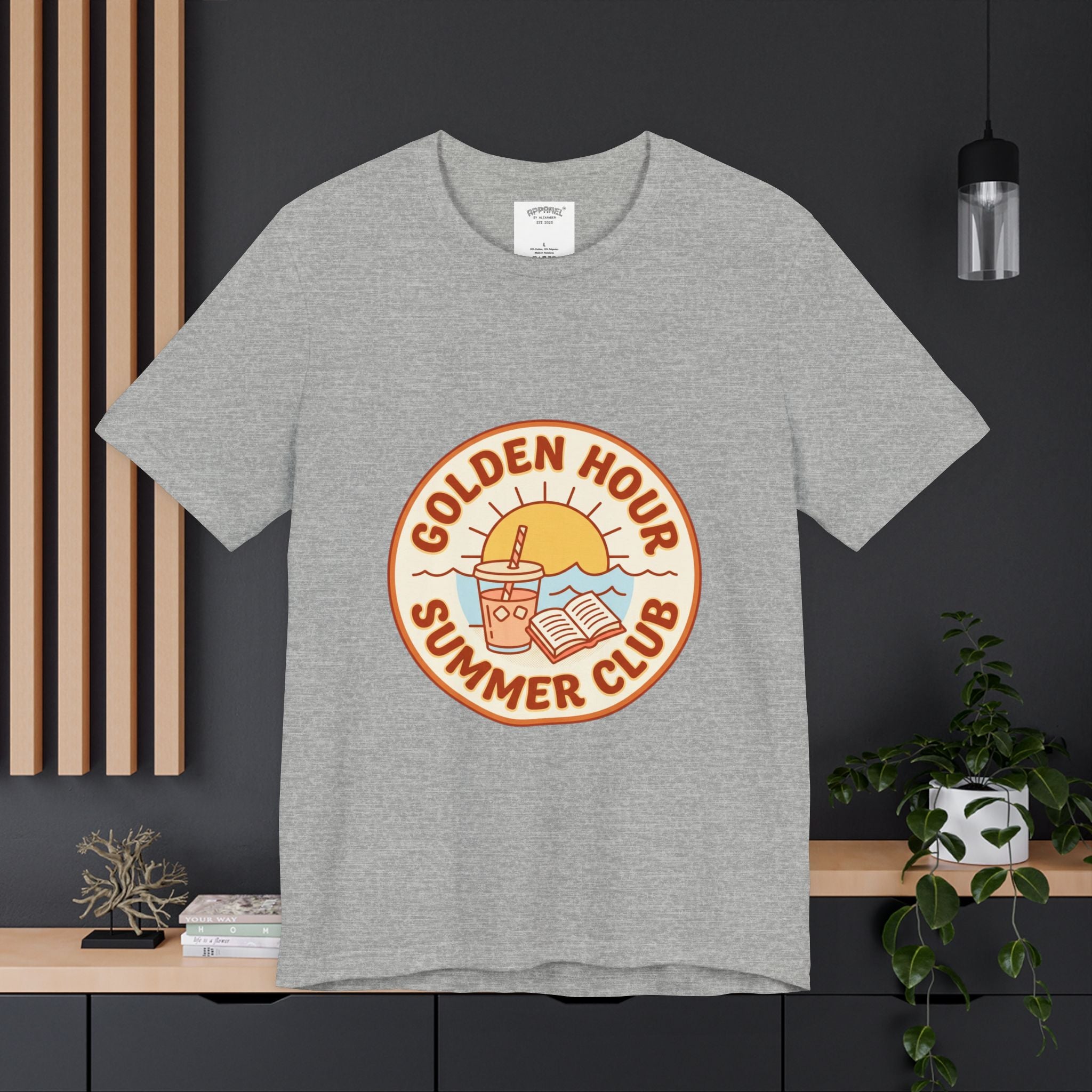 Golden Hour Summer Club T-Shirt | summer aesthetic, coastal vibes
