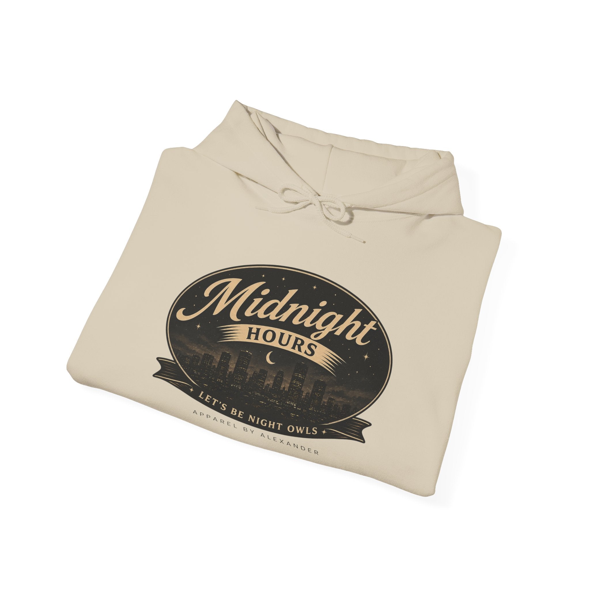 After Hours - Midnight Hours Hoodie - Retro Night Skyline
