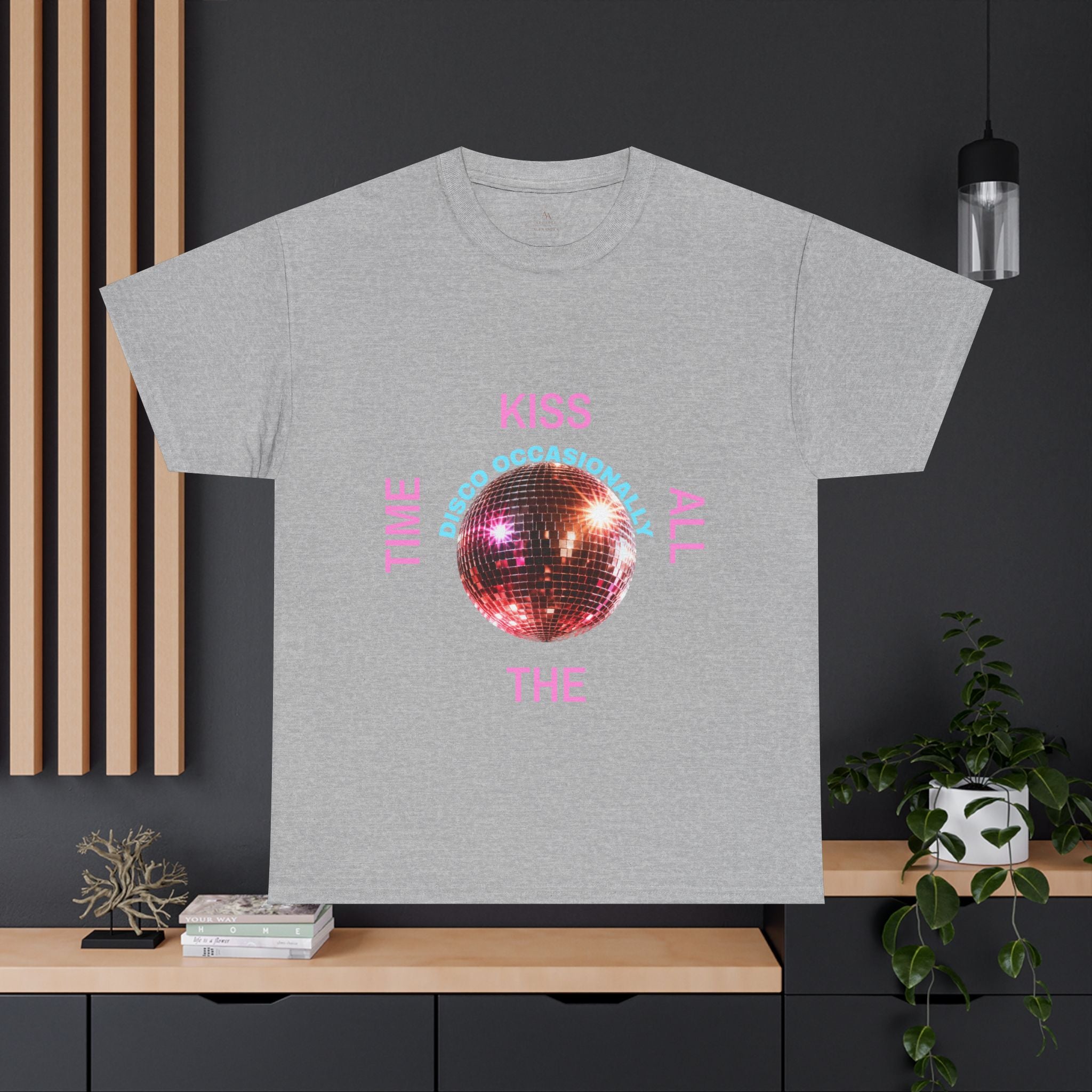 Harry Styles Inspired - Kiss All The Time disco occasionally ball T-Shirt | Harry Styles lyric tee
