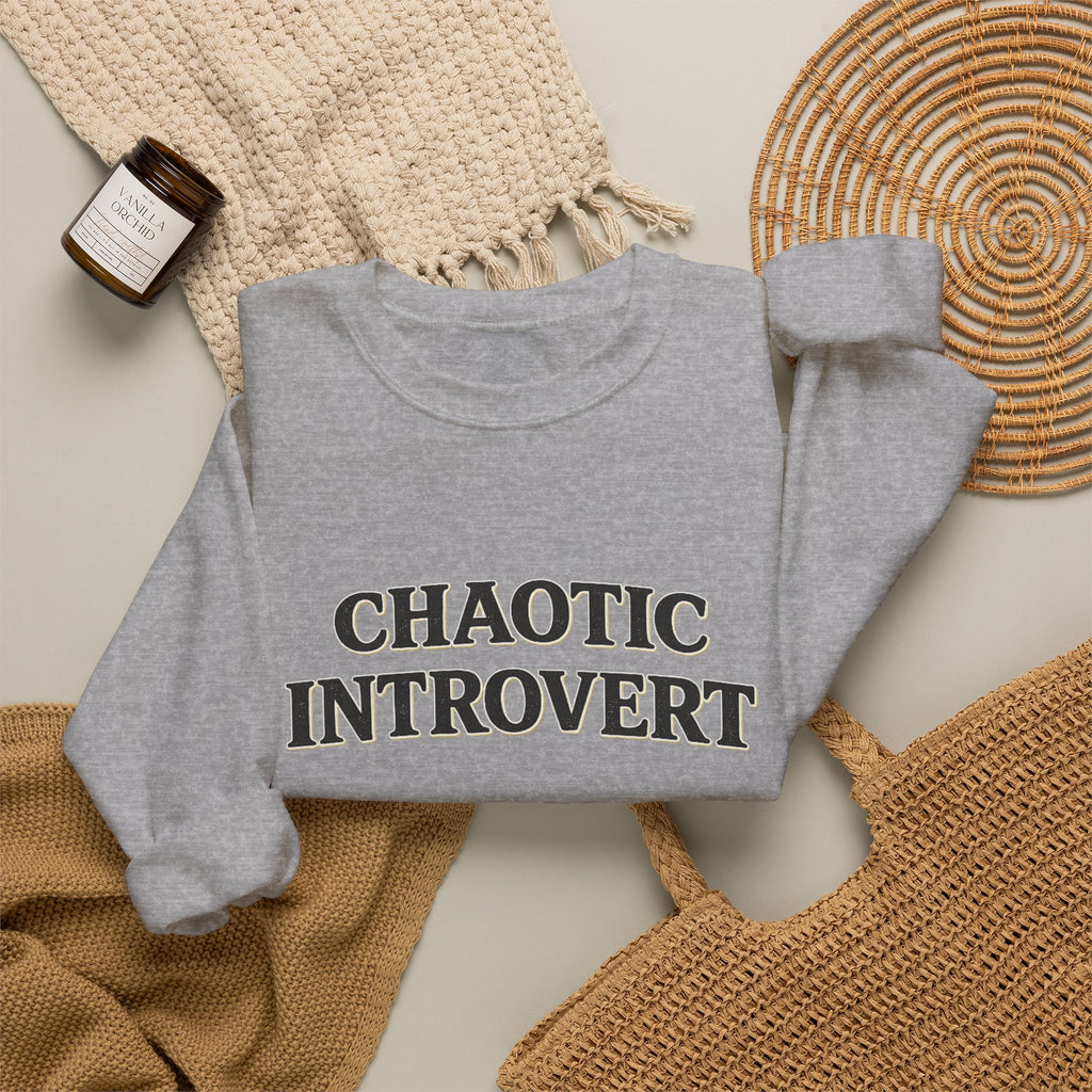Soft Chaos - Chaotic Introvert Sweatshirt — Crewneck