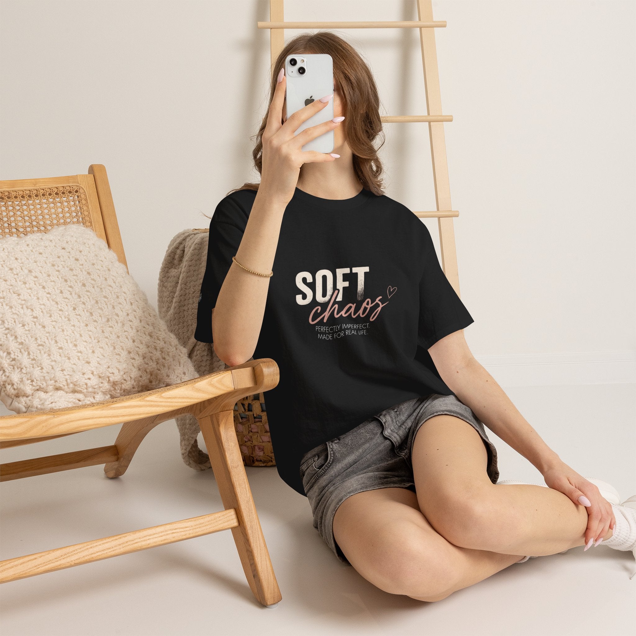 Soft Chaos Tee — Minimalist Casual Shirt