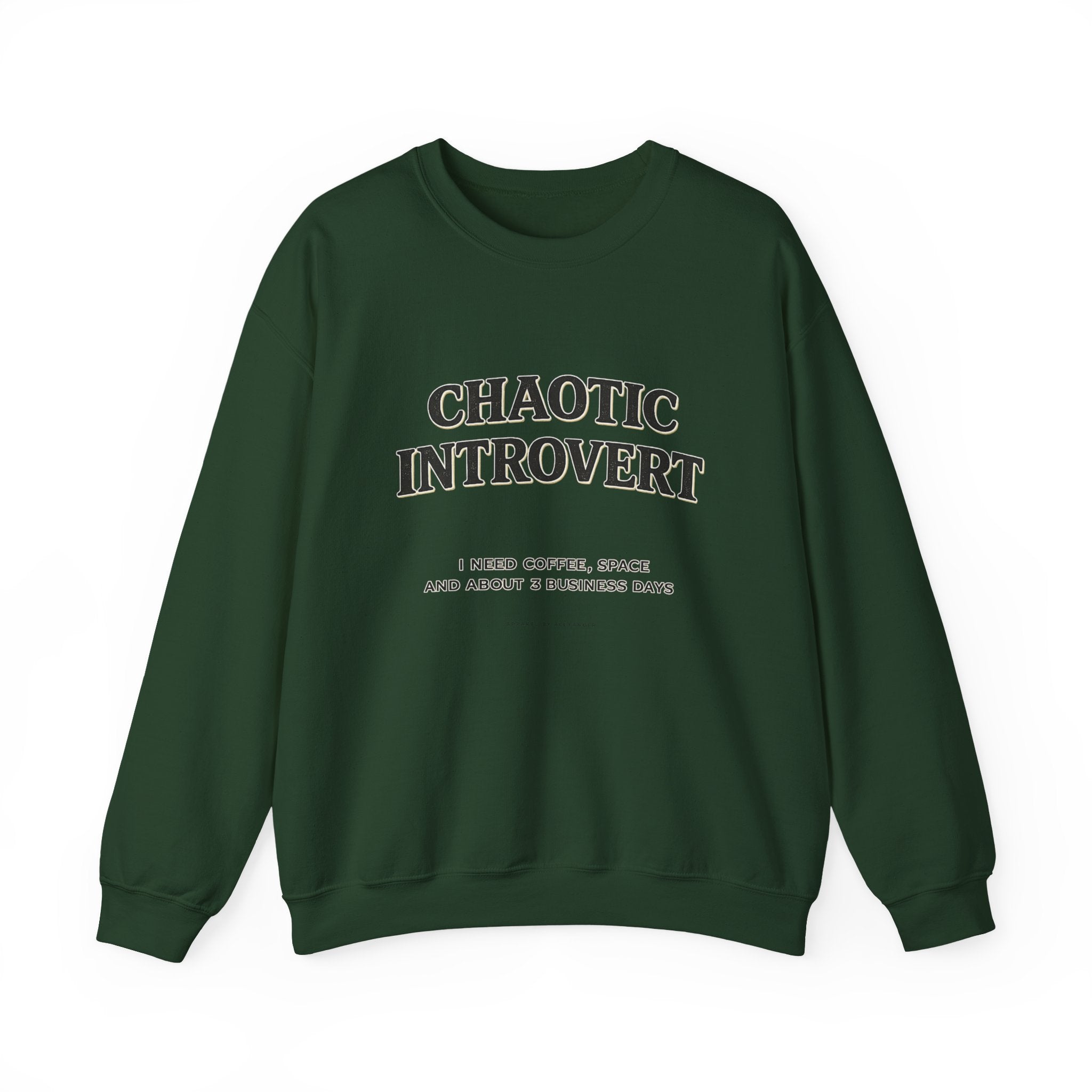 Soft Chaos - Chaotic Introvert Sweatshirt — Crewneck