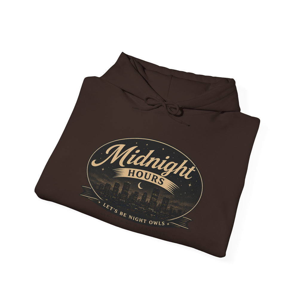 After Hours - Midnight Hours Hoodie - Retro Night Skyline