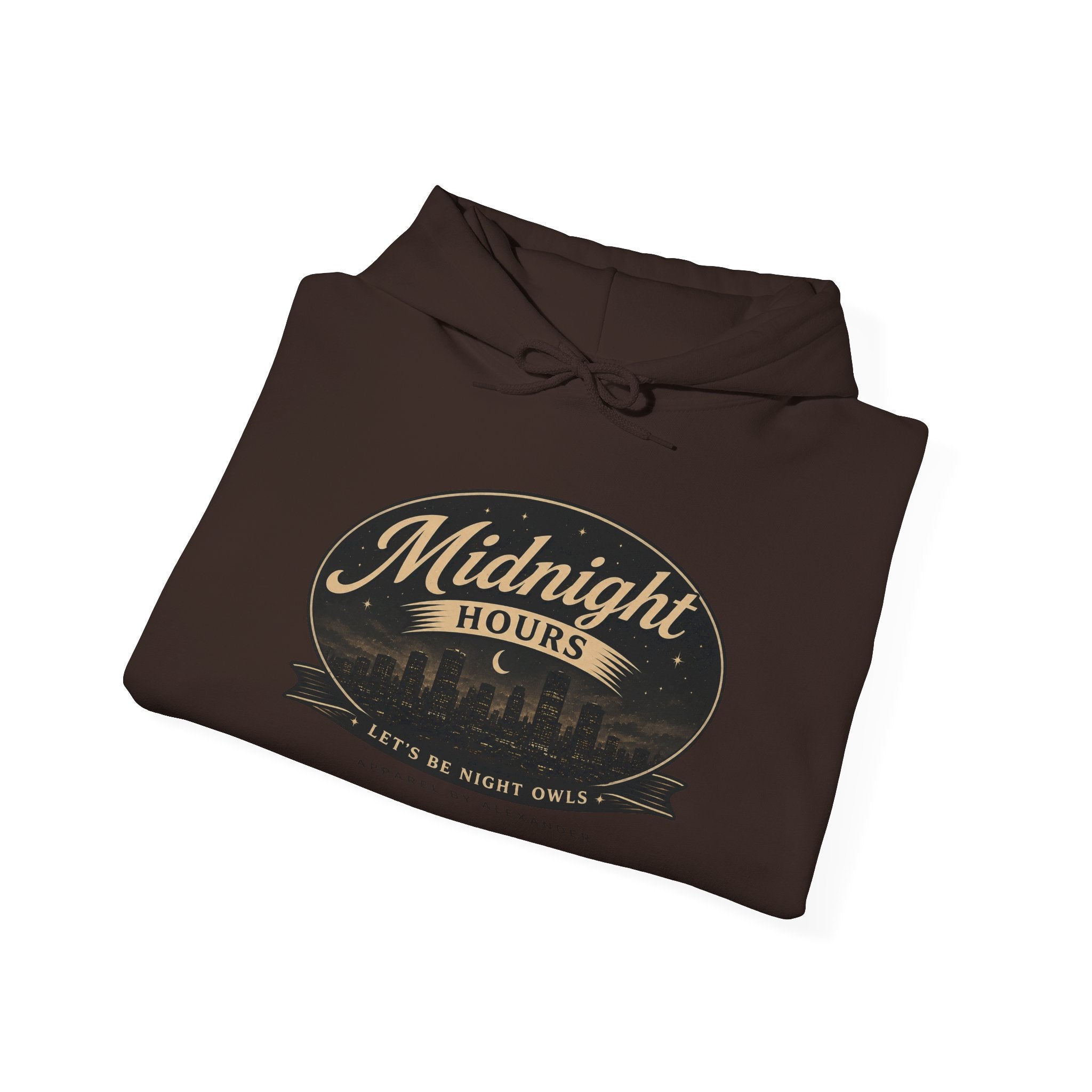 After Hours - Midnight Hours Hoodie - Retro Night Skyline