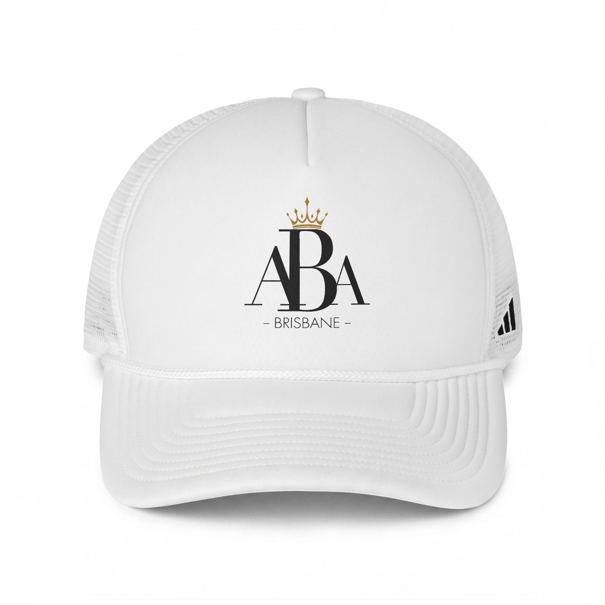 Adidas x ABA Cap — Embroidered Royal Logo Mesh Hat