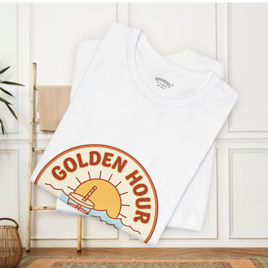 Golden Hour Summer Club T-Shirt | summer aesthetic, coastal vibes