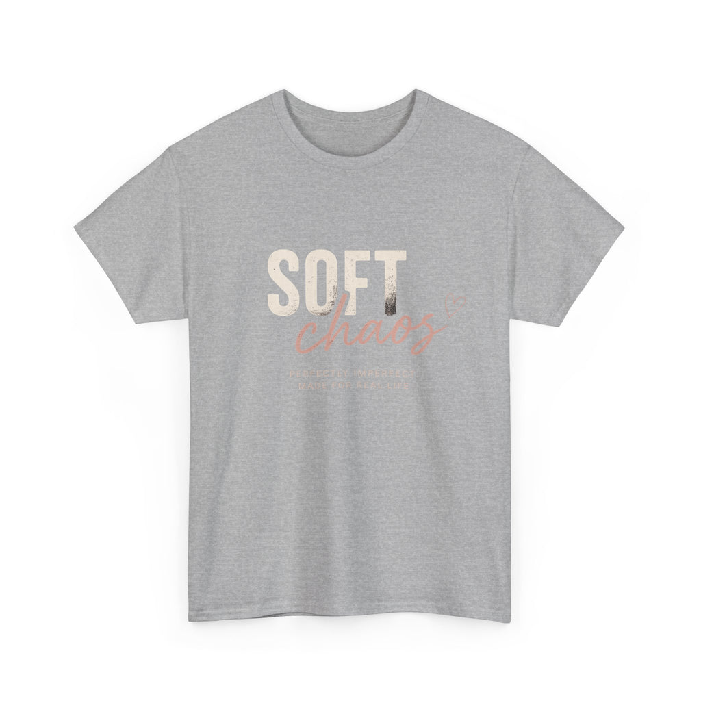 Soft Chaos Tee — Minimalist Casual Shirt