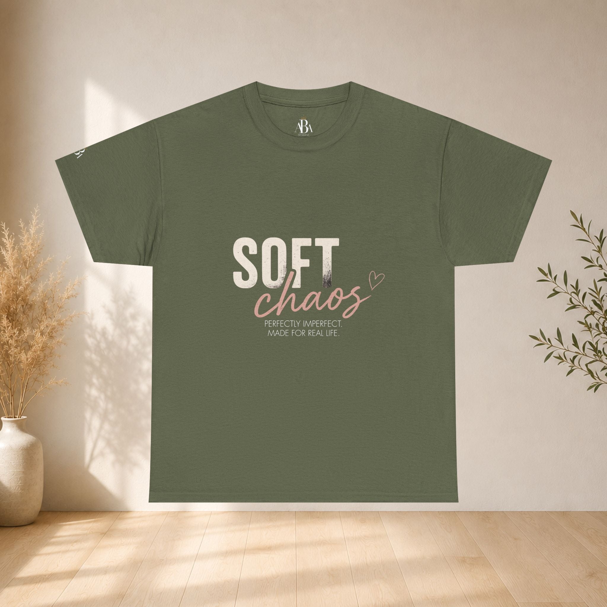 Soft Chaos Tee — Minimalist Casual Shirt