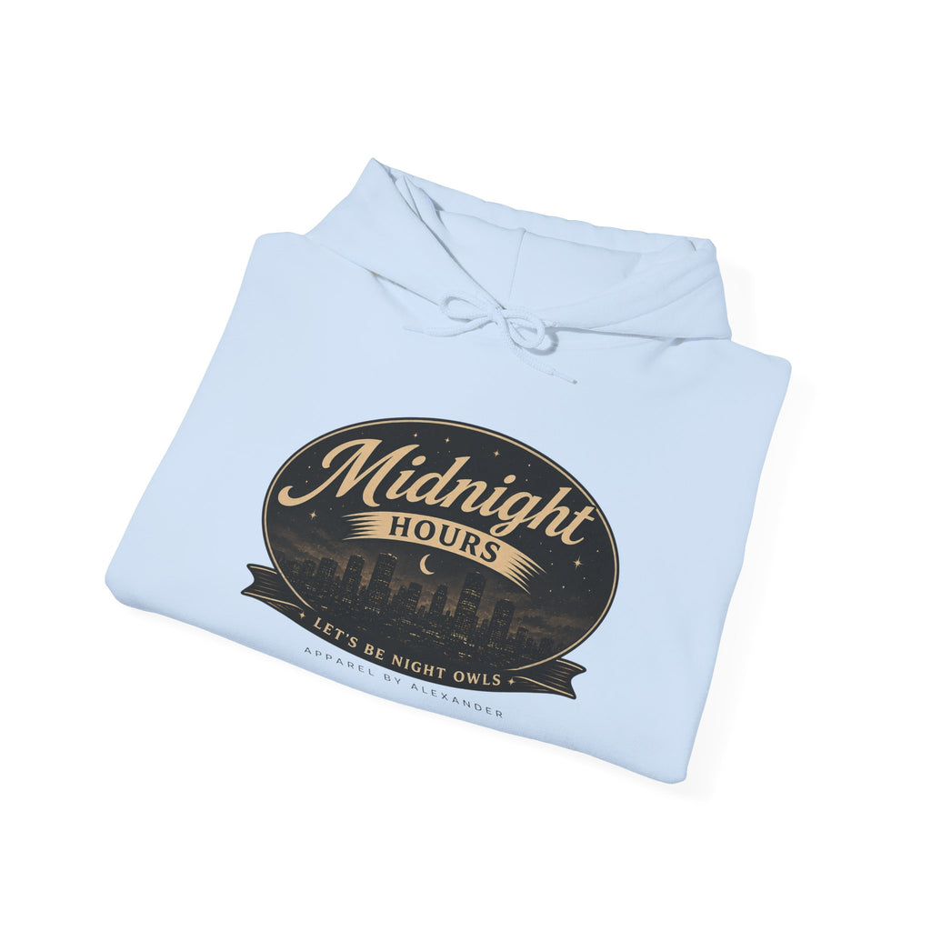 After Hours - Midnight Hours Hoodie - Retro Night Skyline