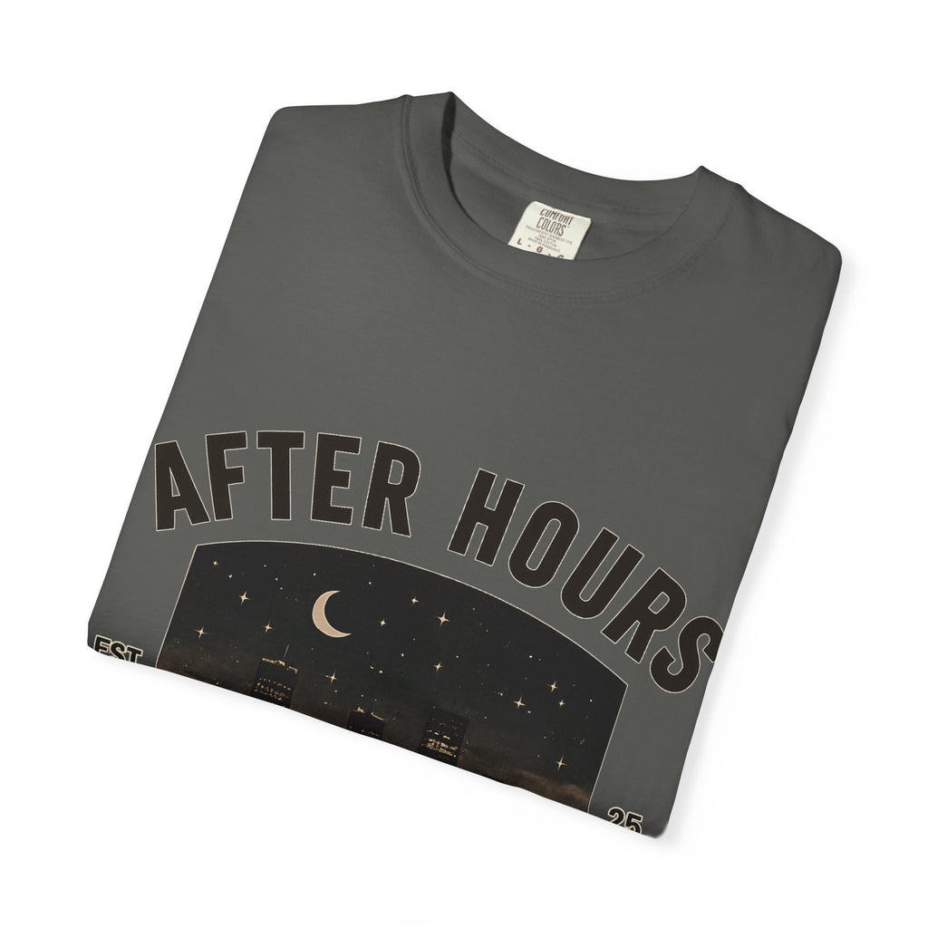 After Hours Night City Graphic T-Shirt | Moonlit Skyline Tee