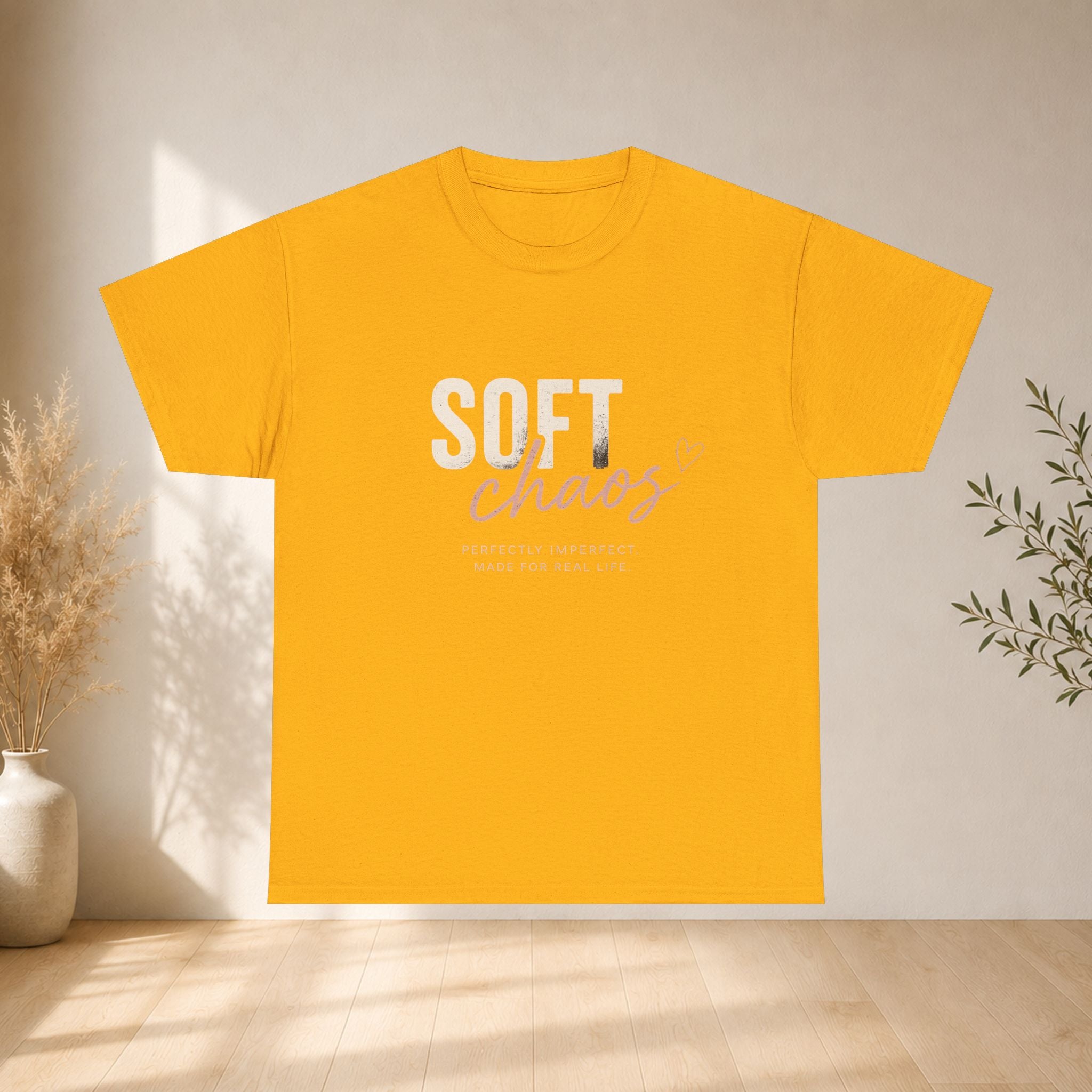 Soft Chaos Tee — Minimalist Casual Shirt