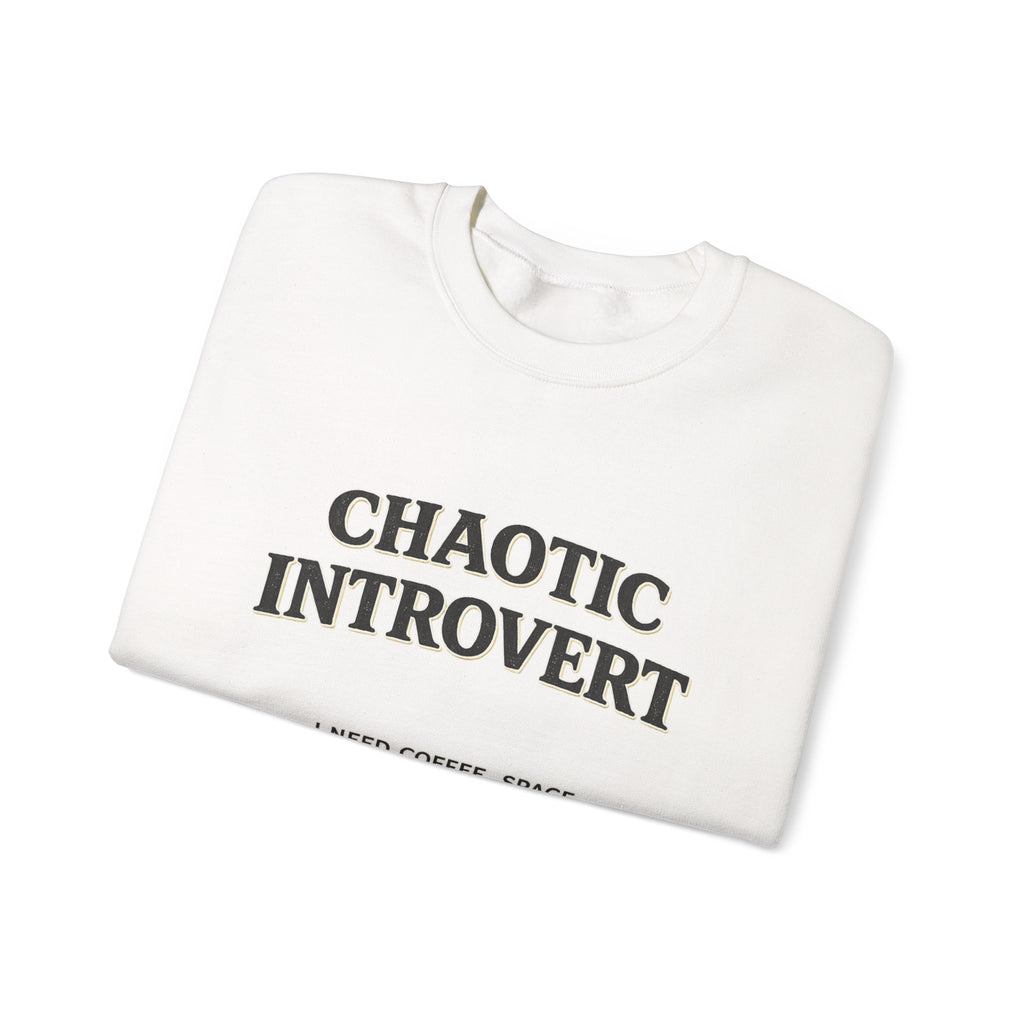 Soft Chaos - Chaotic Introvert Sweatshirt — Crewneck
