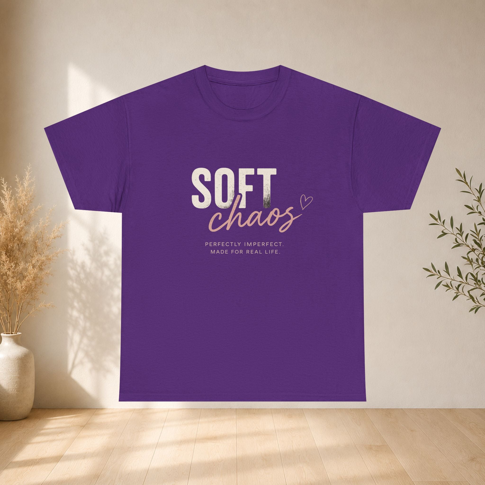 Soft Chaos Tee — Minimalist Casual Shirt