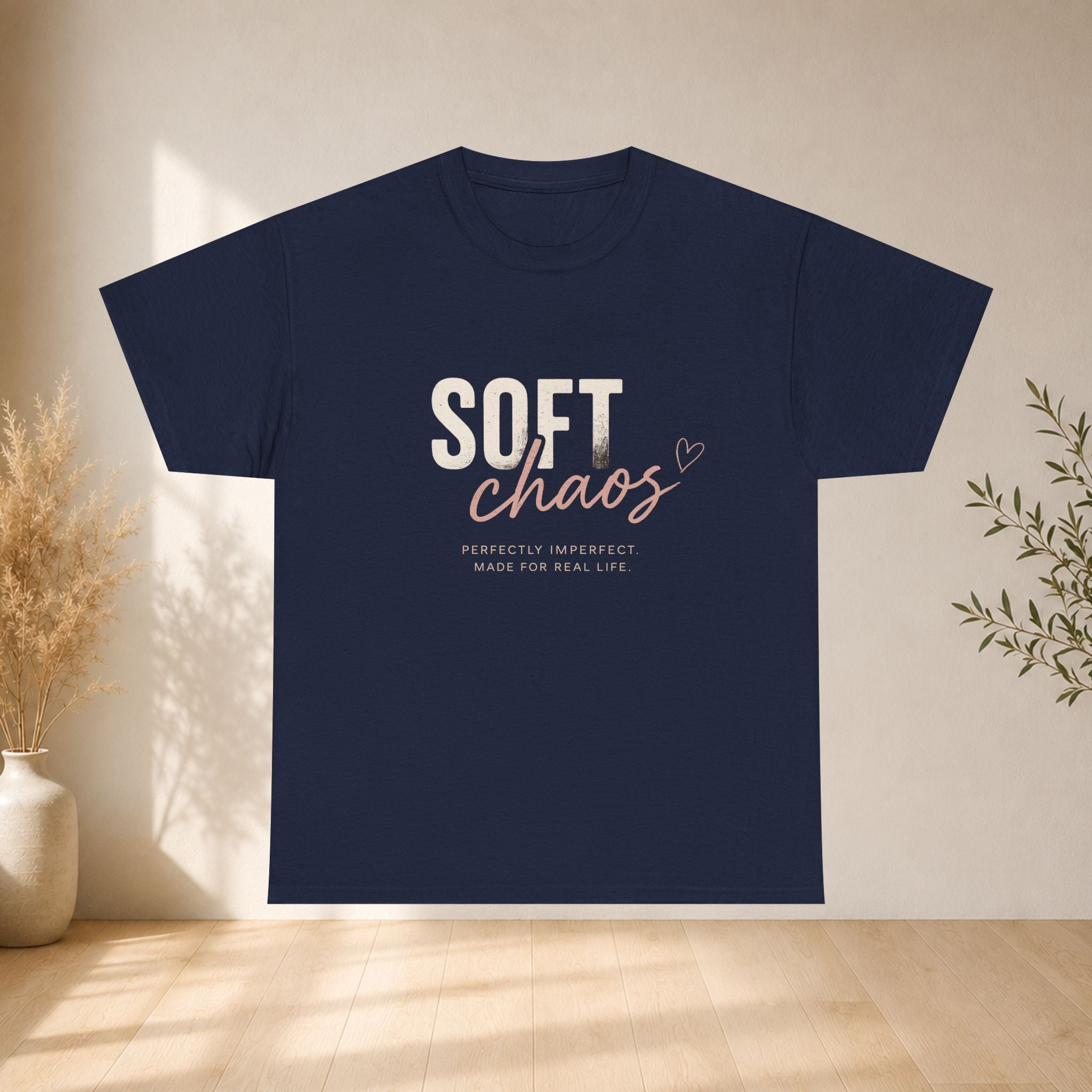 Soft Chaos Tee — Minimalist Casual Shirt