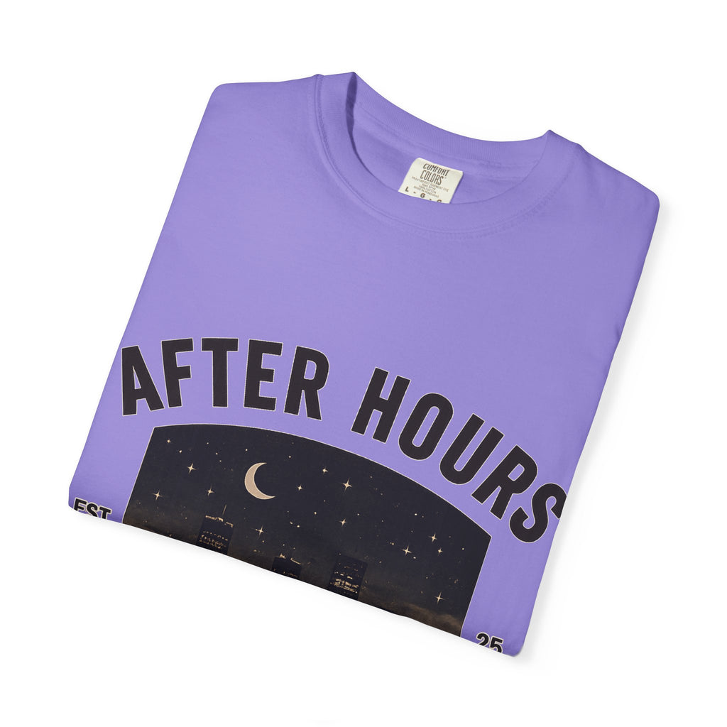 After Hours Night City Graphic T-Shirt | Moonlit Skyline Tee
