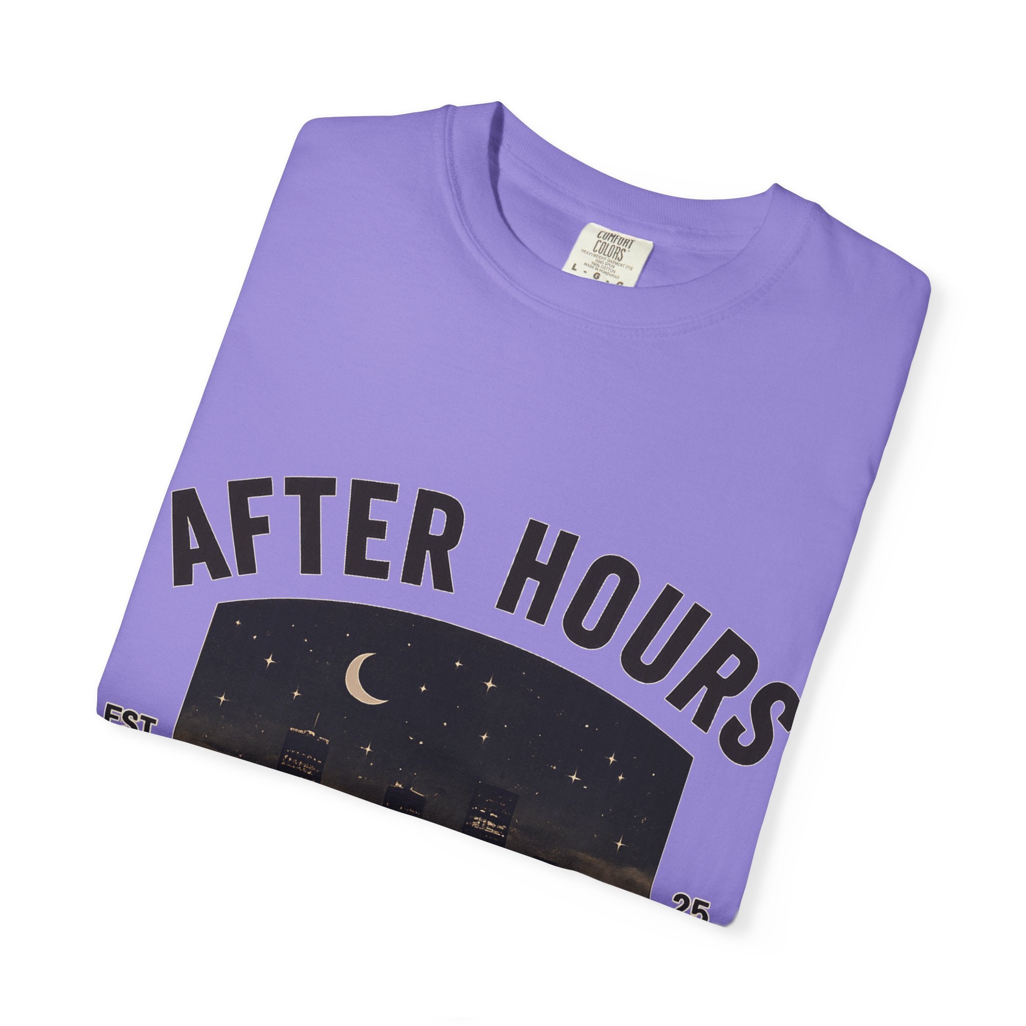 After Hours Night City Graphic T-Shirt | Moonlit Skyline Tee