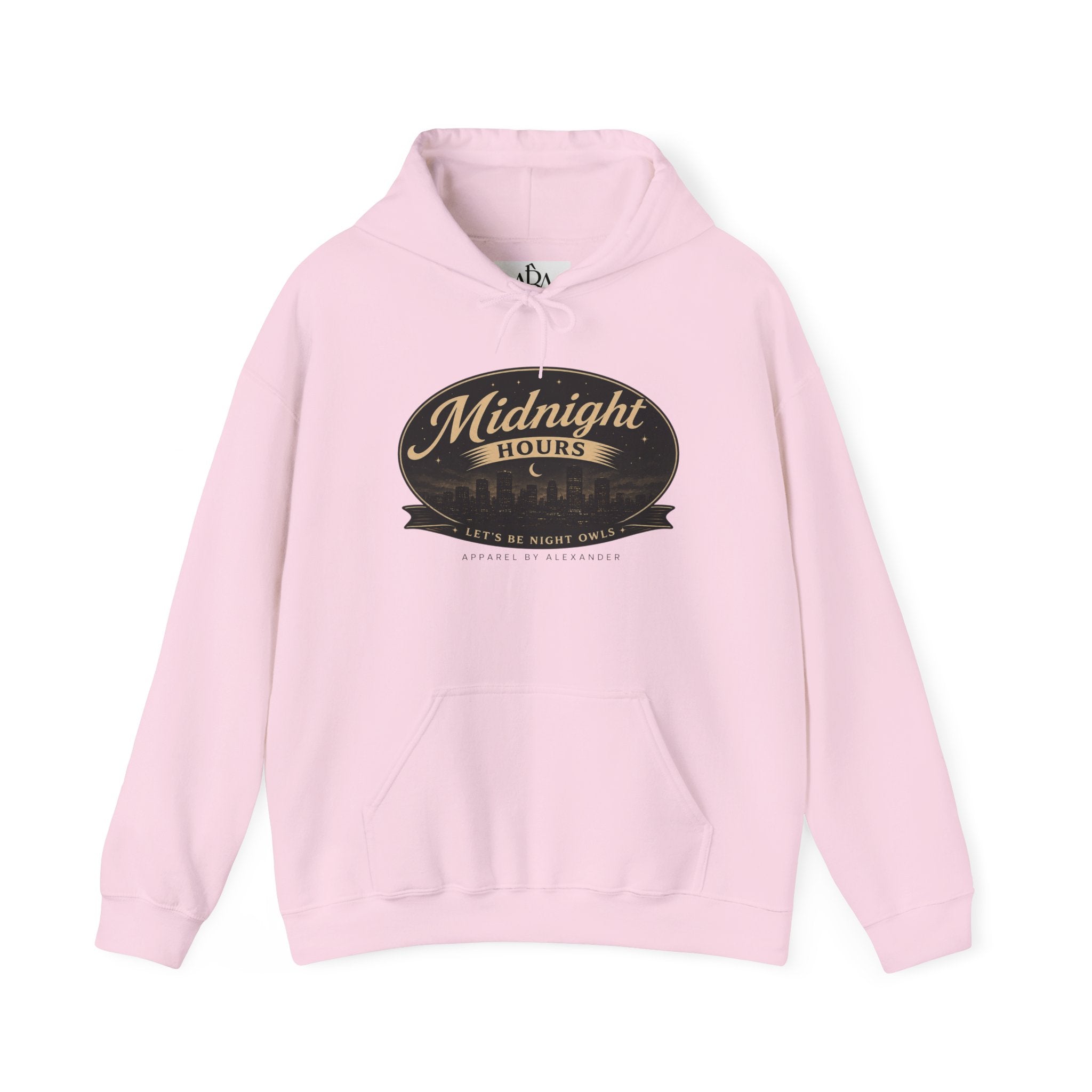 After Hours - Midnight Hours Hoodie - Retro Night Skyline
