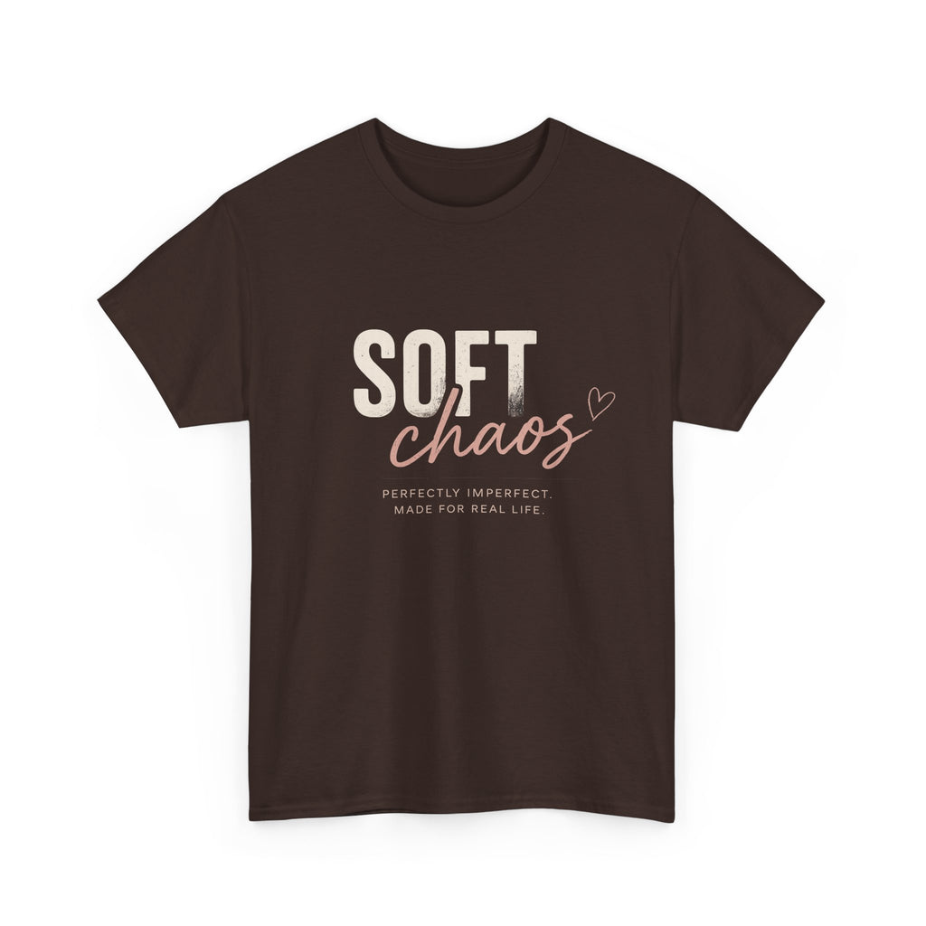 Soft Chaos Tee — Minimalist Casual Shirt