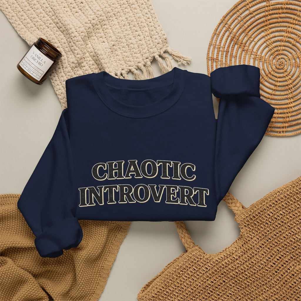 Soft Chaos - Chaotic Introvert Sweatshirt — Crewneck