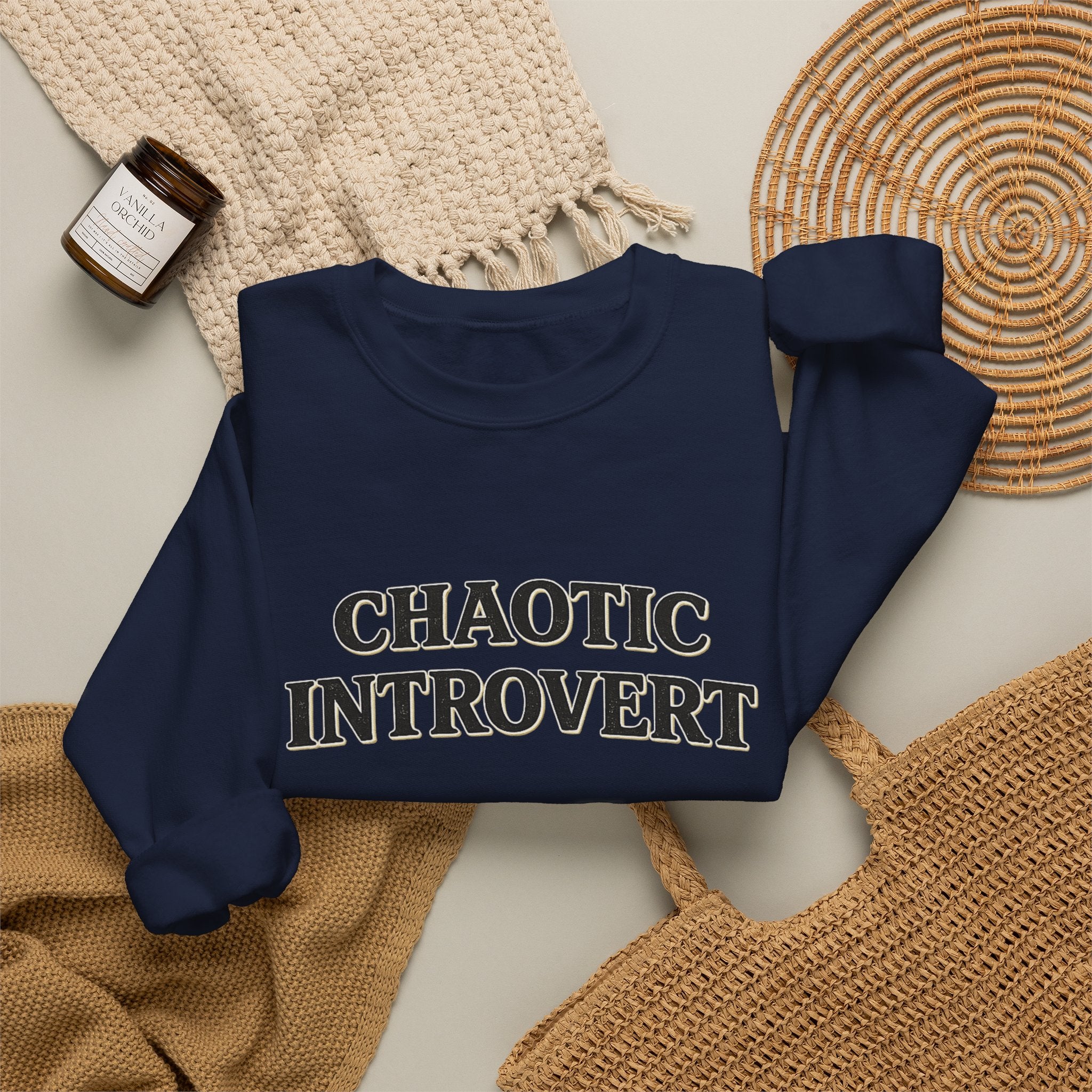 Soft Chaos - Chaotic Introvert Sweatshirt — Crewneck