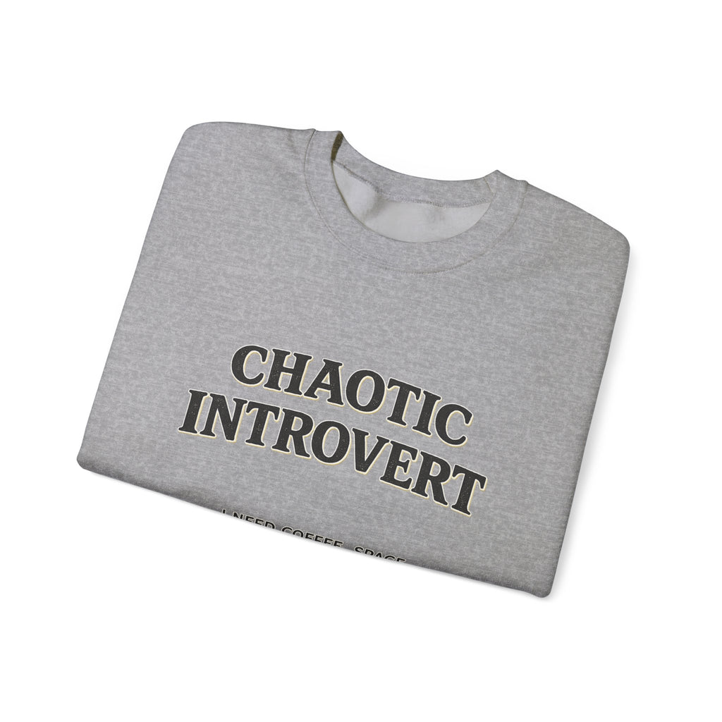 Soft Chaos - Chaotic Introvert Sweatshirt — Crewneck