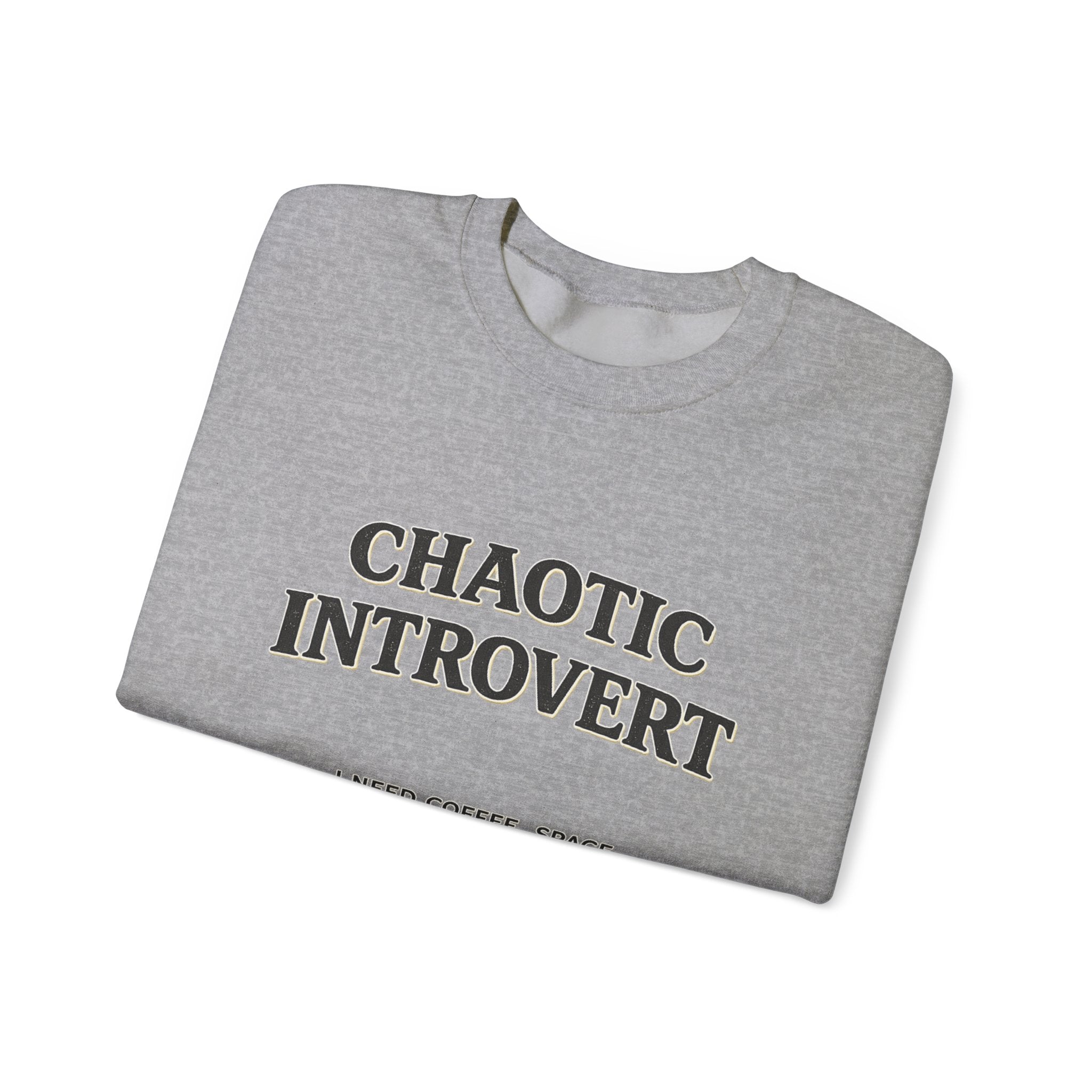 Soft Chaos - Chaotic Introvert Sweatshirt — Crewneck