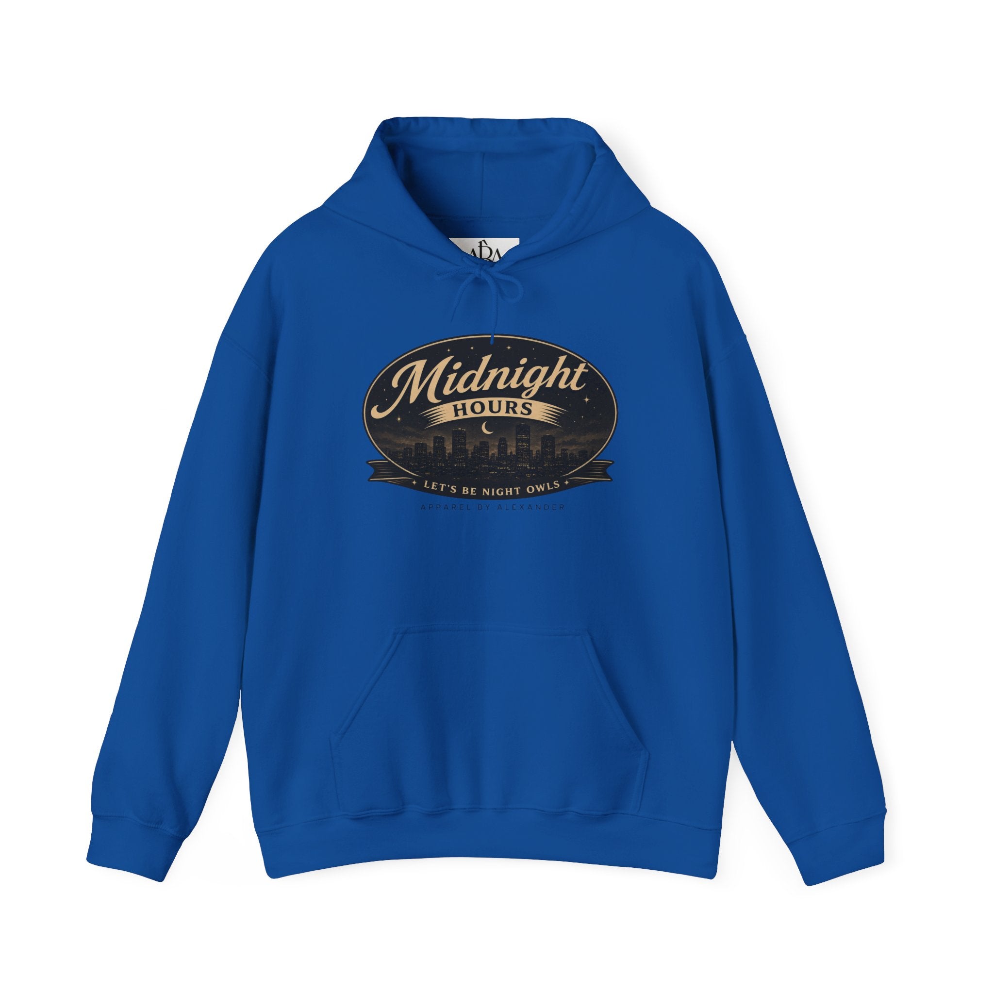 After Hours - Midnight Hours Hoodie - Retro Night Skyline