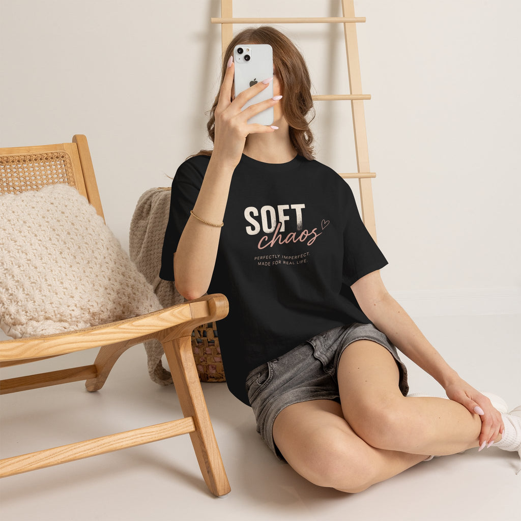 Soft Chaos Tee — Minimalist Casual Shirt