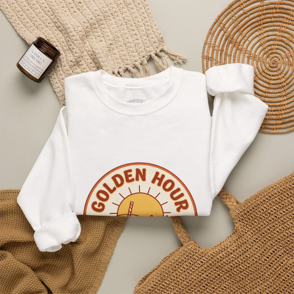 Golden Hour Summer Club Sweatshirt | summer aesthetic, coastal vibes