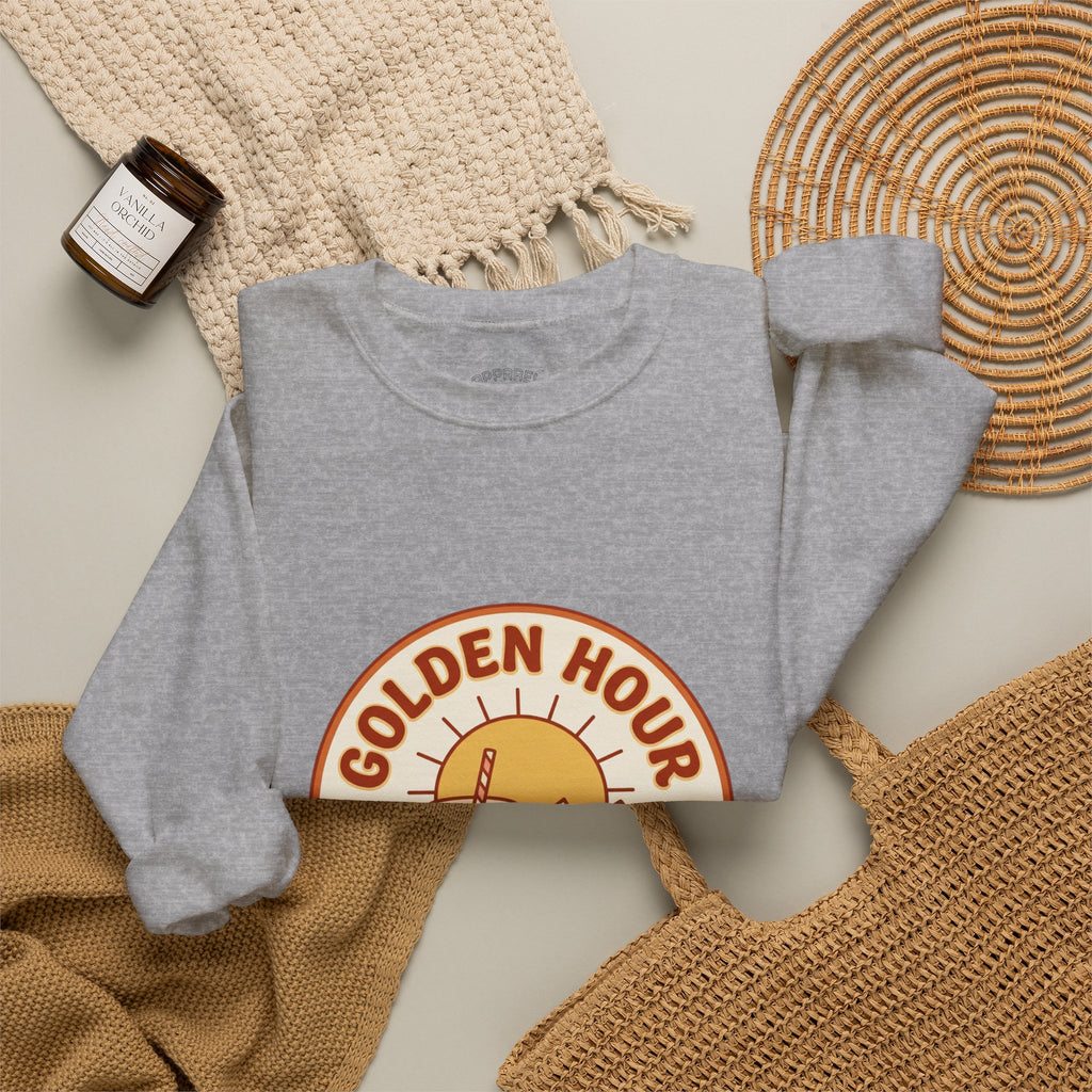 Golden Hour Summer Club Sweatshirt | summer aesthetic, coastal vibes