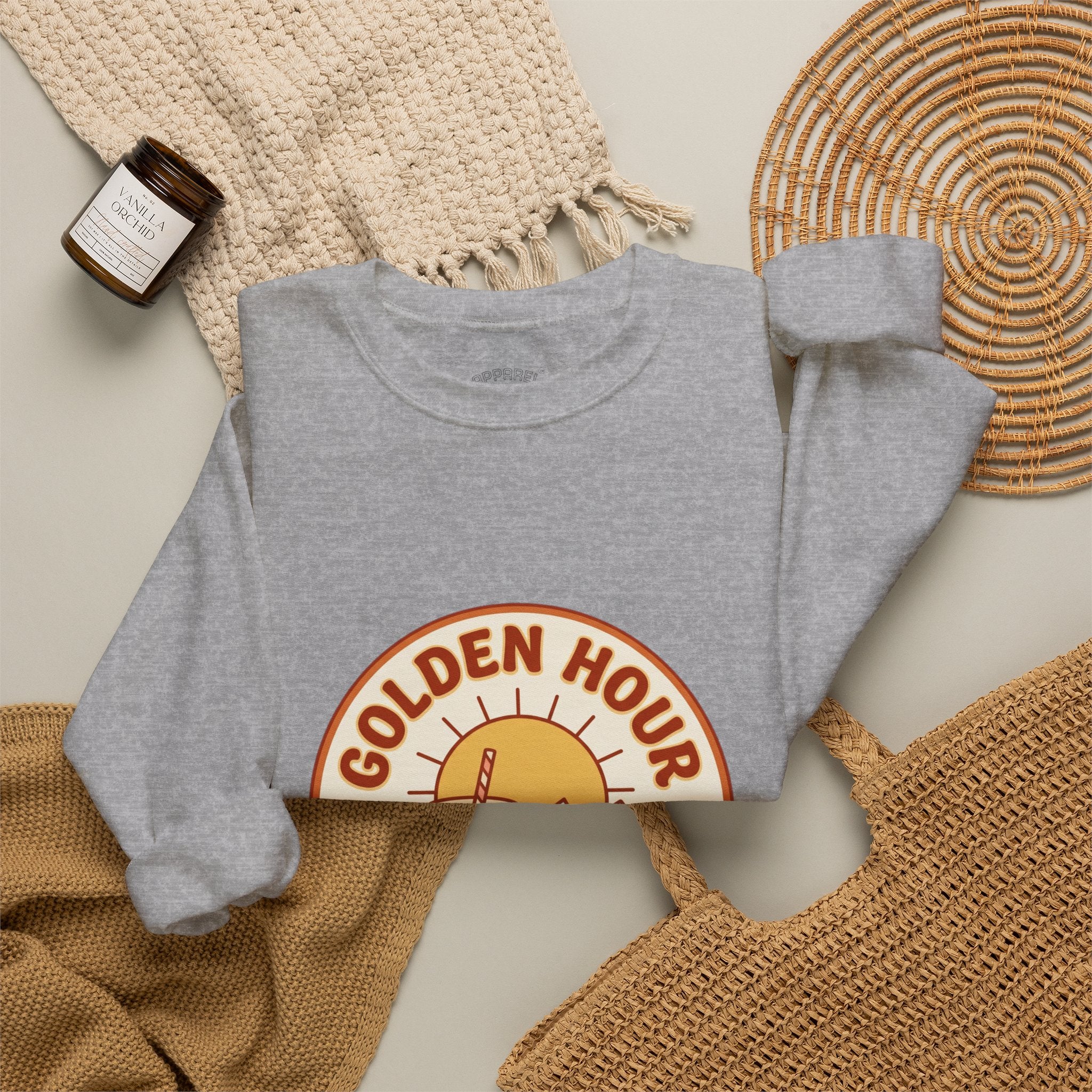 Golden Hour Summer Club Sweatshirt | summer aesthetic, coastal vibes