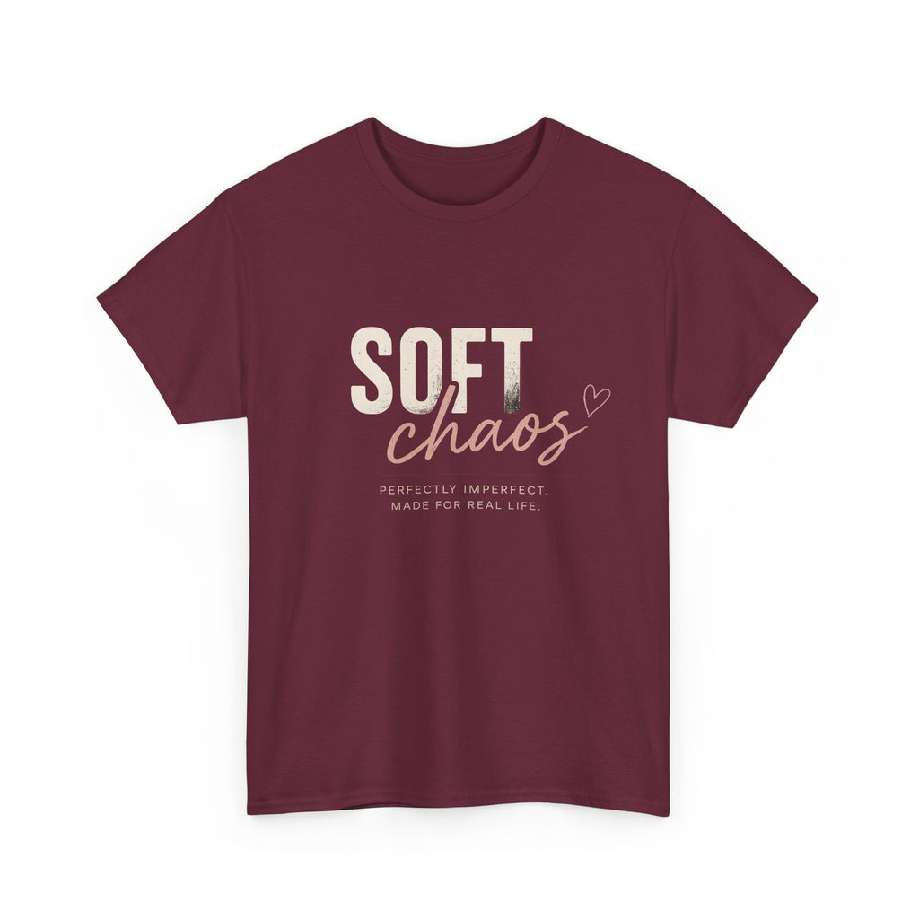 Soft Chaos Tee — Minimalist Casual Shirt