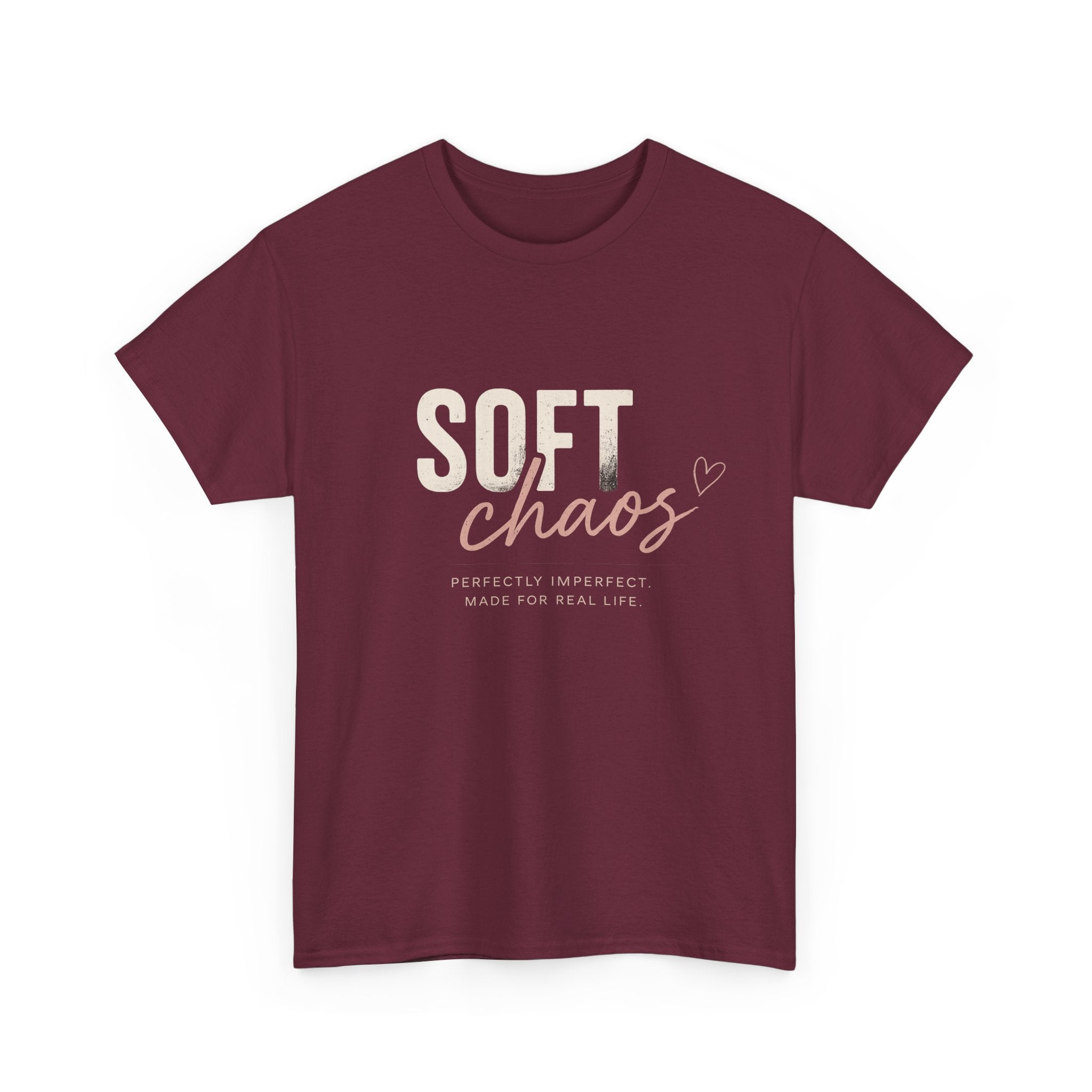 Soft Chaos Tee — Minimalist Casual Shirt