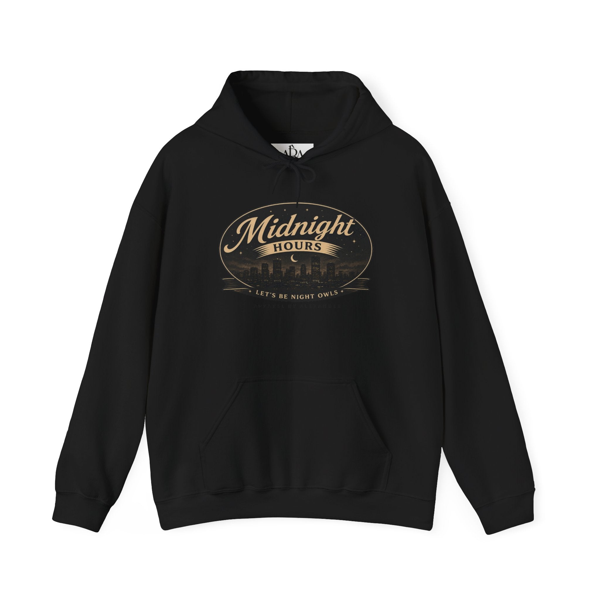 After Hours - Midnight Hours Hoodie - Retro Night Skyline