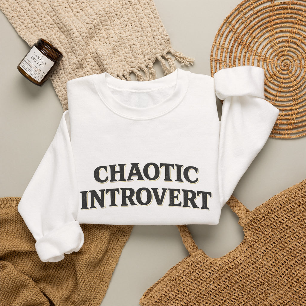 Soft Chaos - Chaotic Introvert Sweatshirt — Crewneck