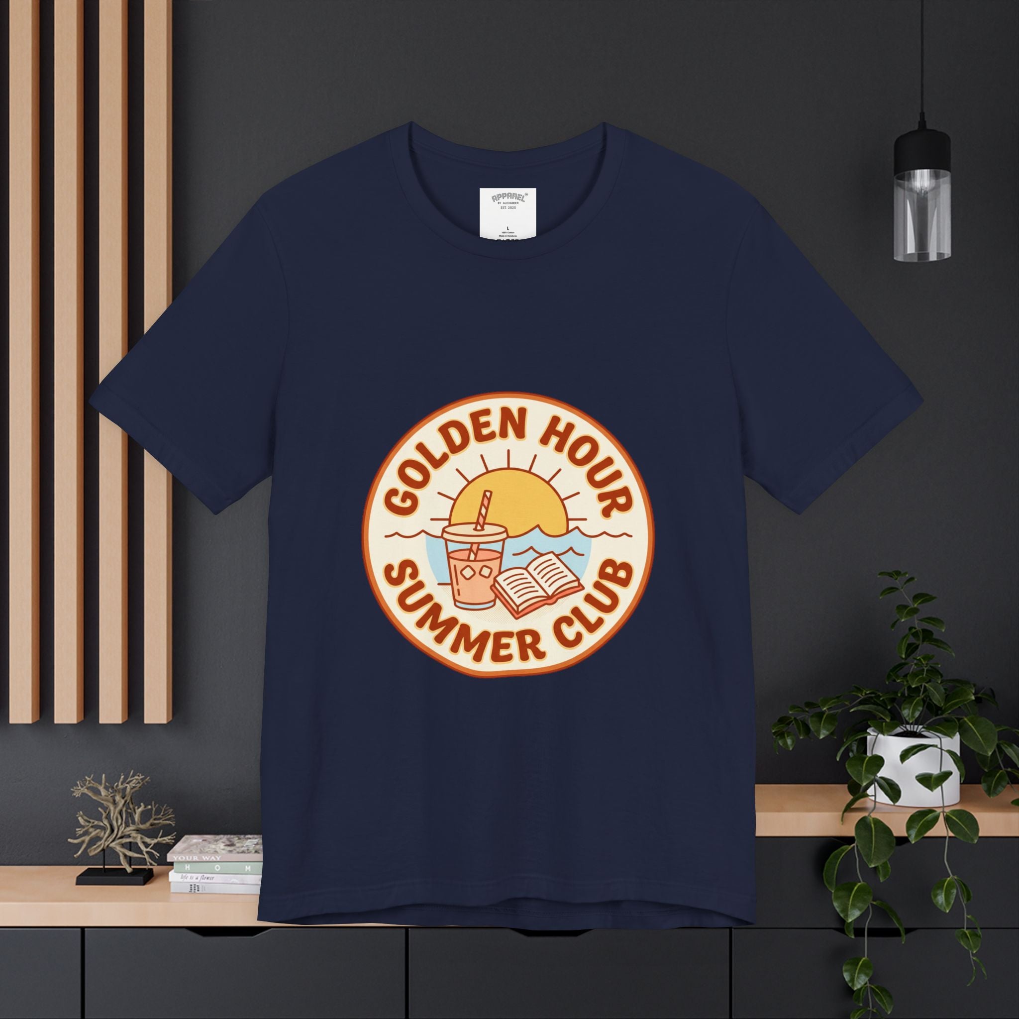 Golden Hour Summer Club T-Shirt | summer aesthetic, coastal vibes