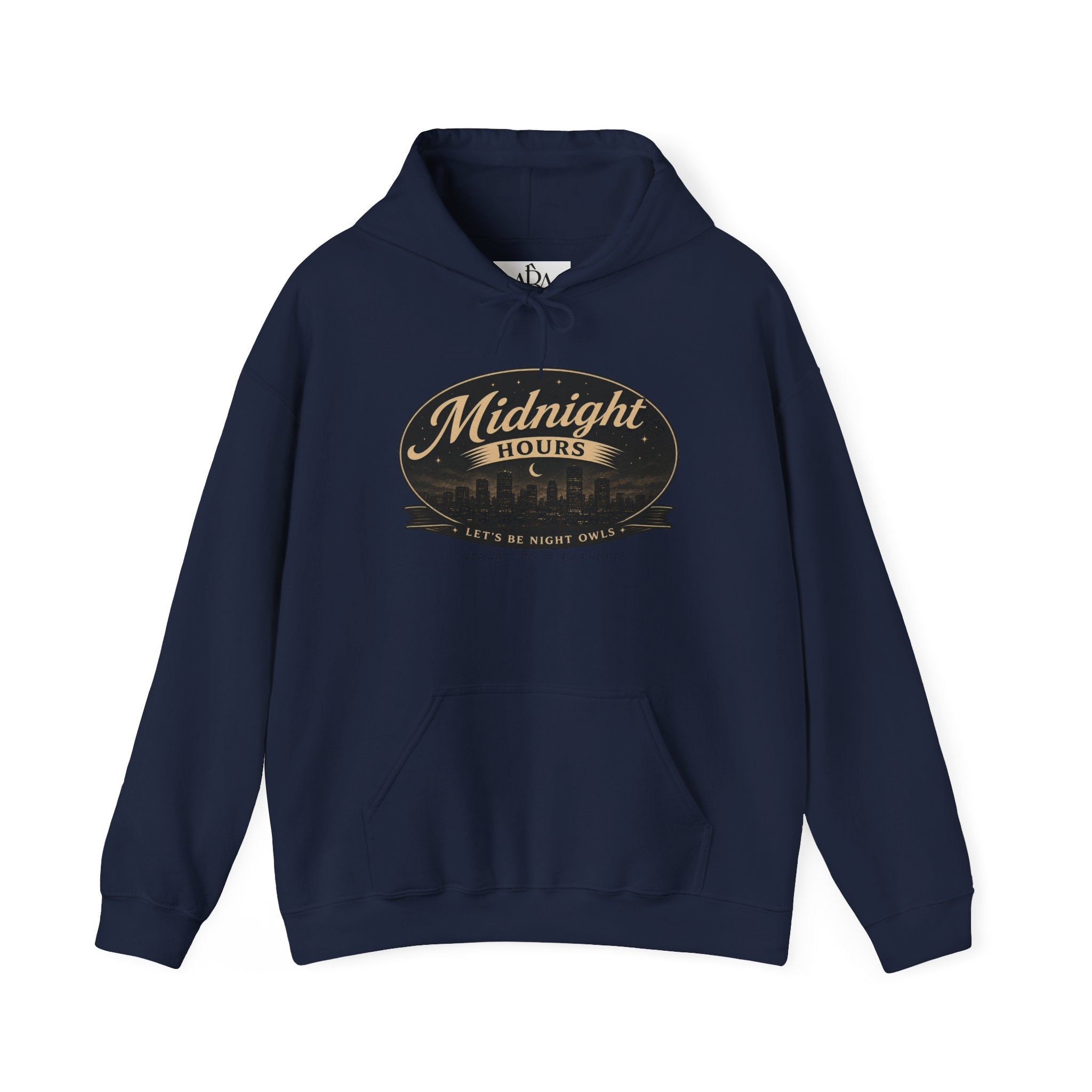 After Hours - Midnight Hours Hoodie - Retro Night Skyline
