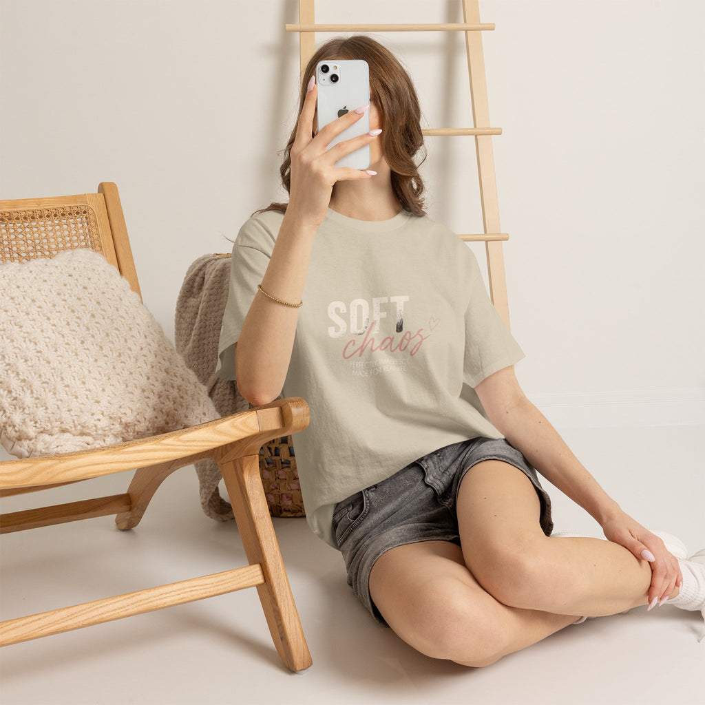 Soft Chaos Tee — Minimalist Casual Shirt