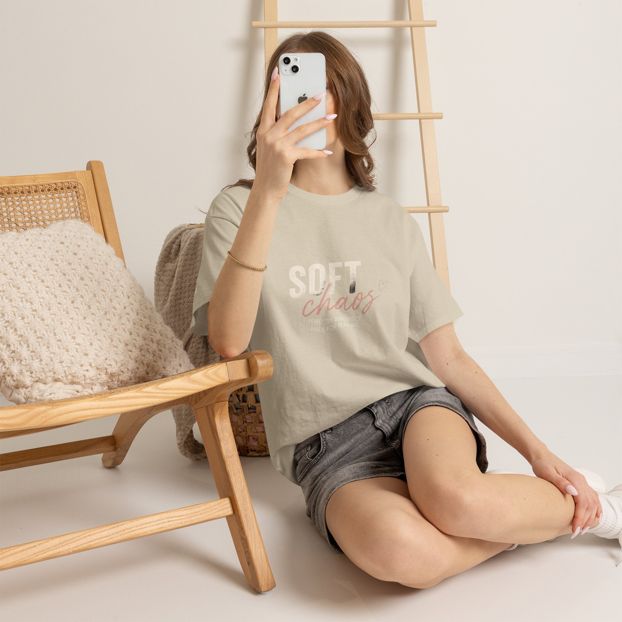 Soft Chaos Tee — Minimalist Casual Shirt