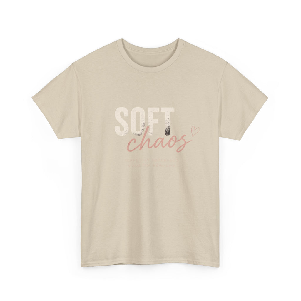 Soft Chaos Tee — Minimalist Casual Shirt
