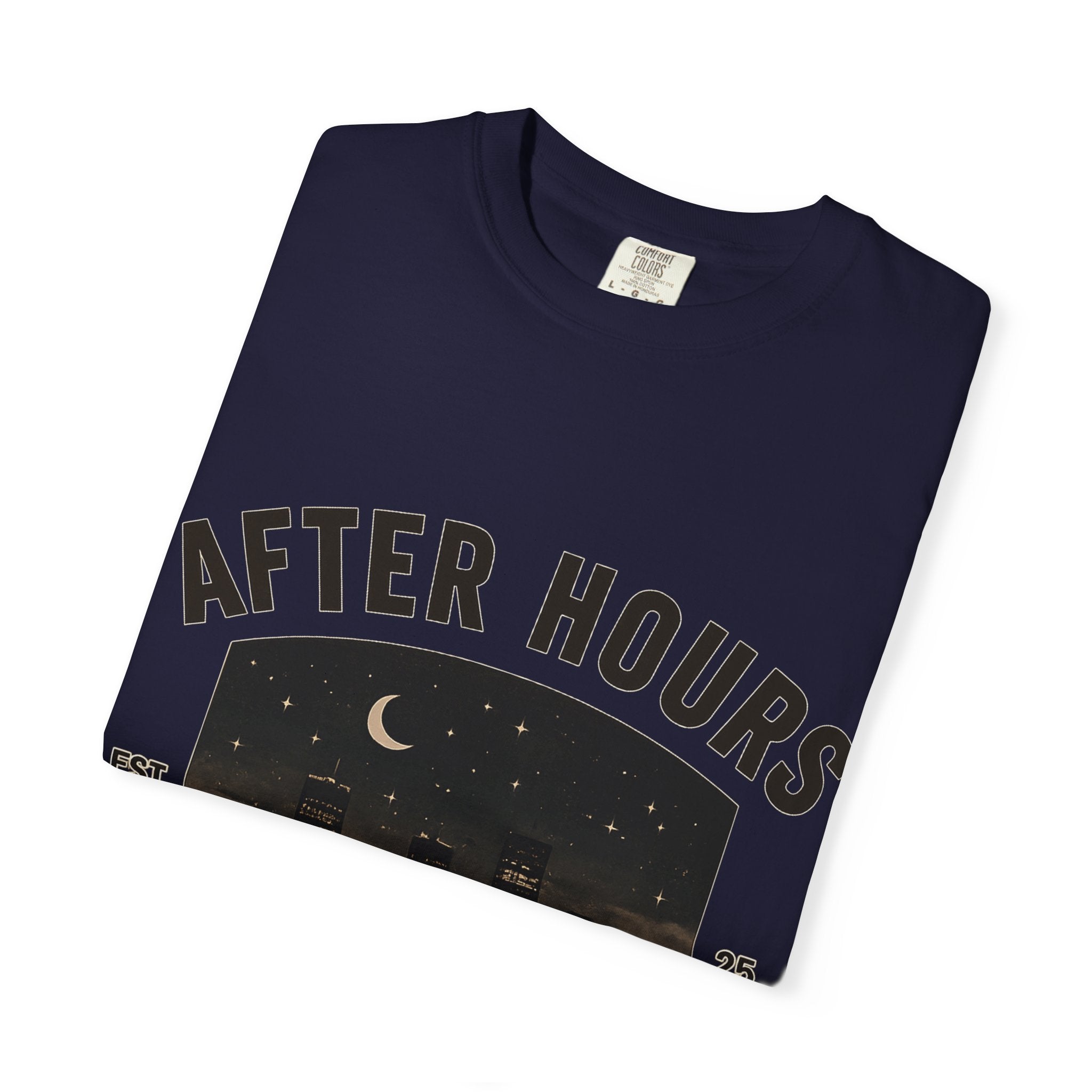 After Hours Night City Graphic T-Shirt | Moonlit Skyline Tee