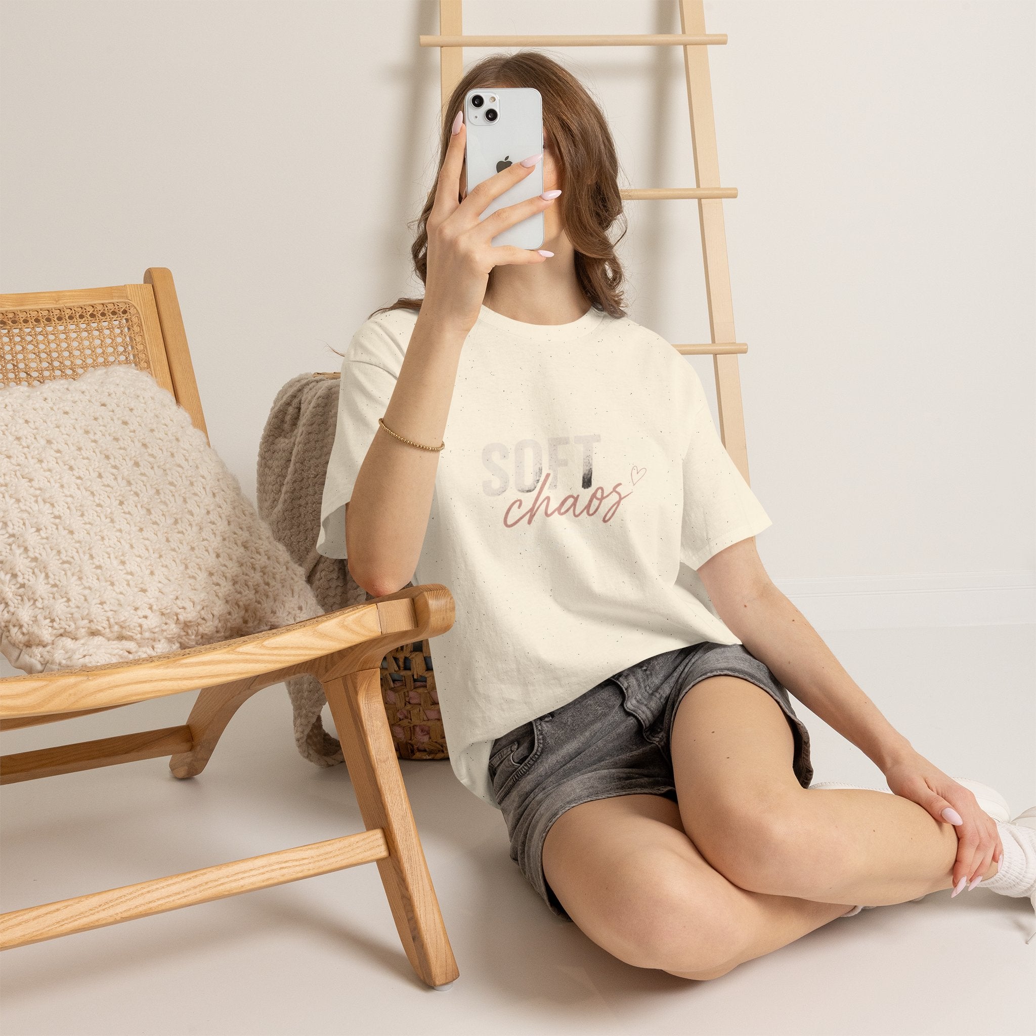Soft Chaos Tee — Minimalist Casual Shirt