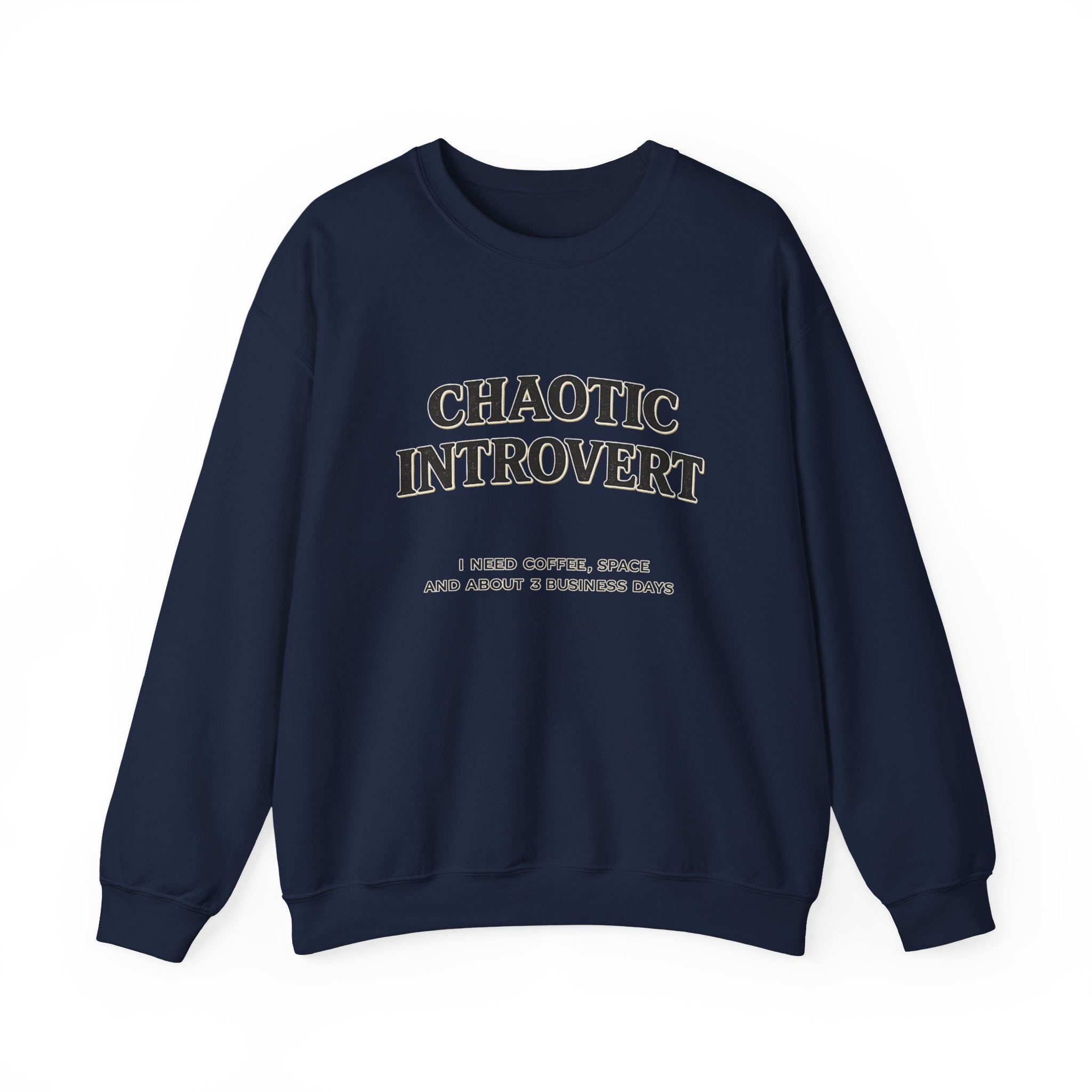 Soft Chaos - Chaotic Introvert Sweatshirt — Crewneck