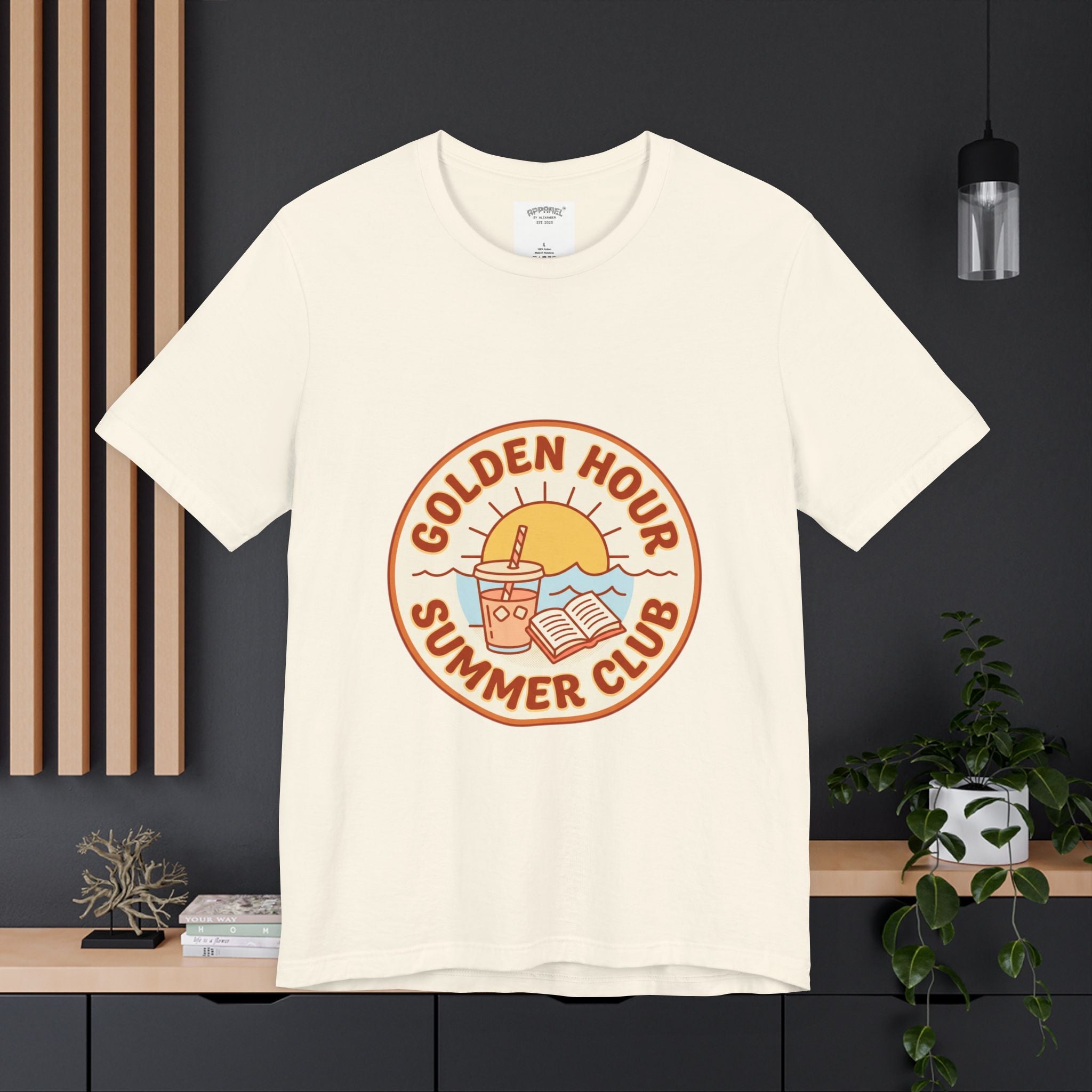 Golden Hour Summer Club T-Shirt | summer aesthetic, coastal vibes