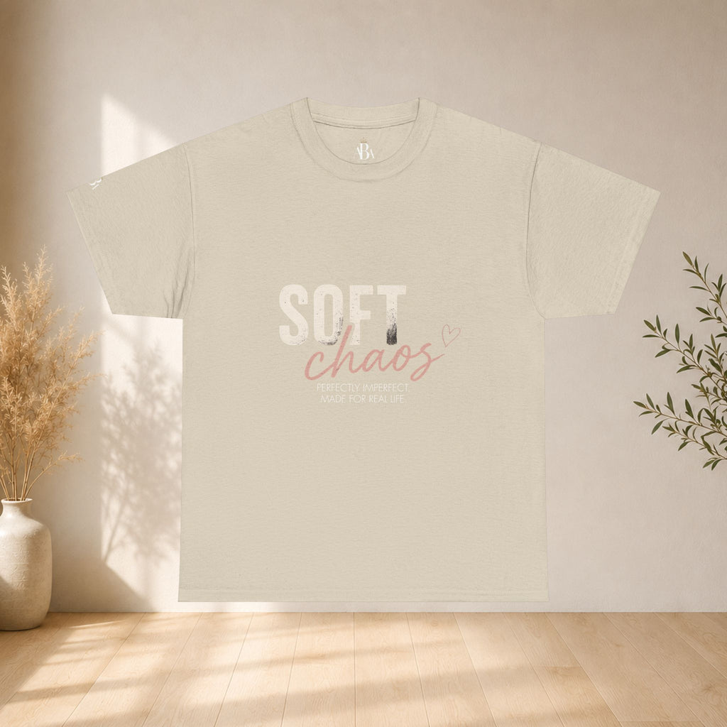 Soft Chaos Tee — Minimalist Casual Shirt