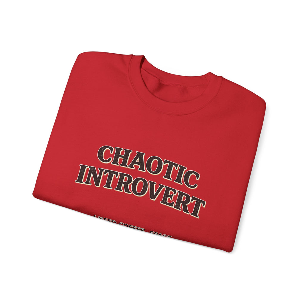 Soft Chaos - Chaotic Introvert Sweatshirt — Crewneck