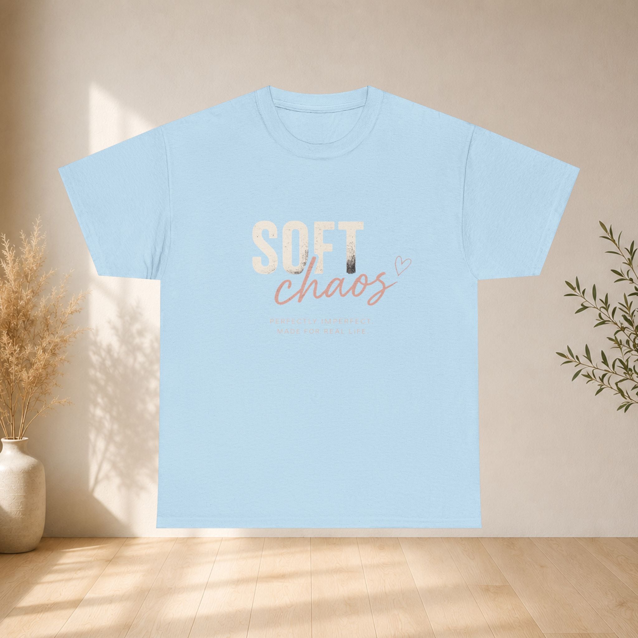Soft Chaos Tee — Minimalist Casual Shirt