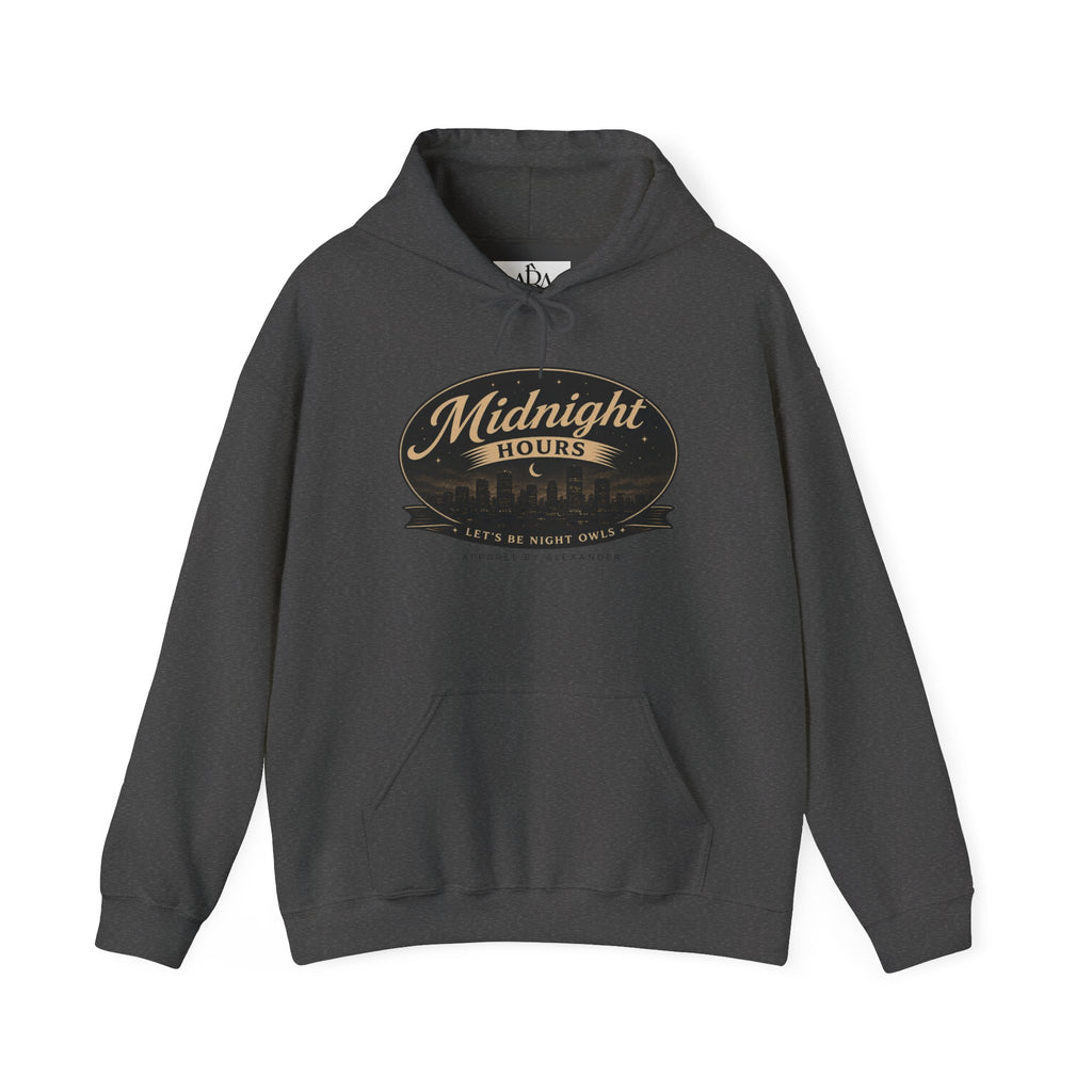 After Hours - Midnight Hours Hoodie - Retro Night Skyline
