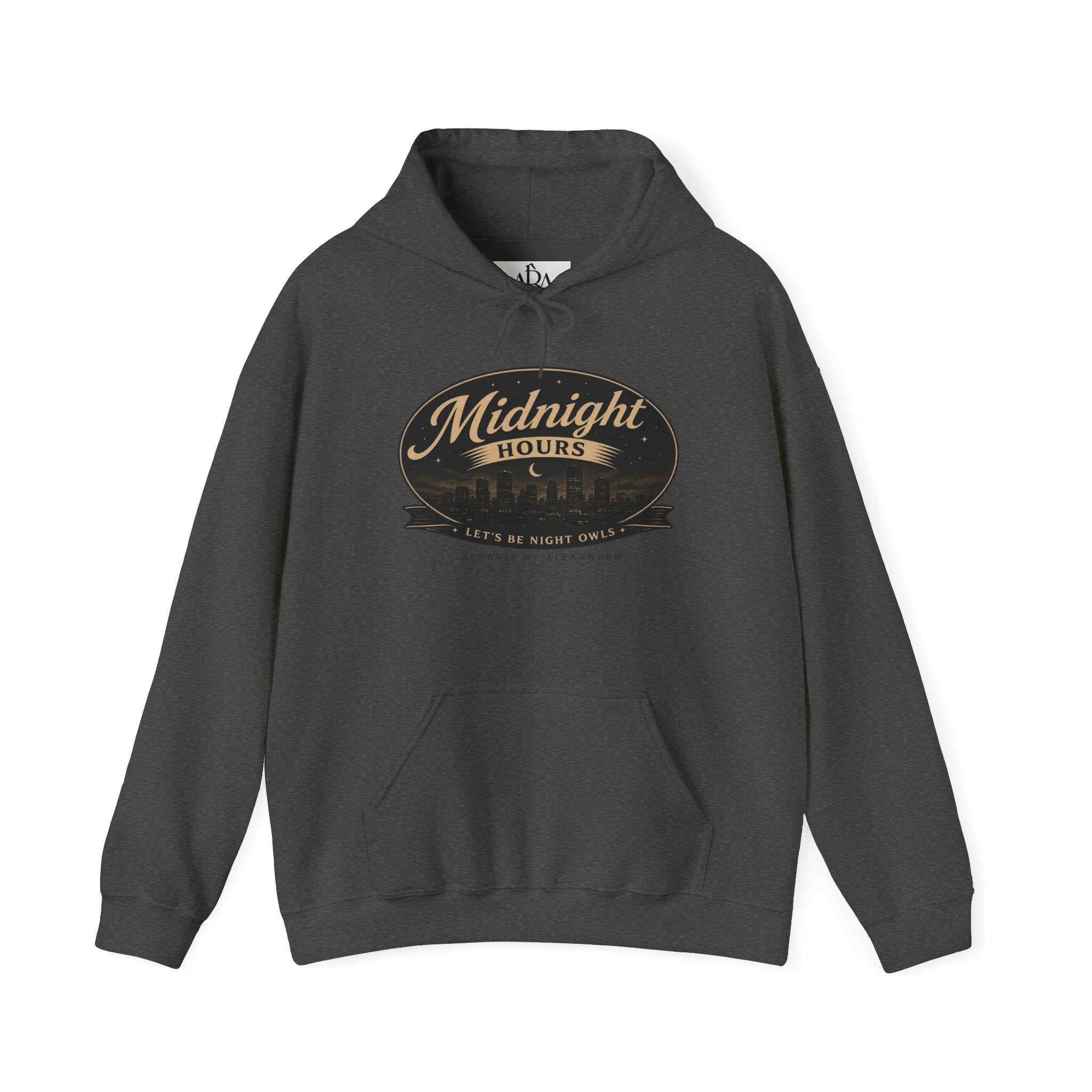 After Hours - Midnight Hours Hoodie - Retro Night Skyline